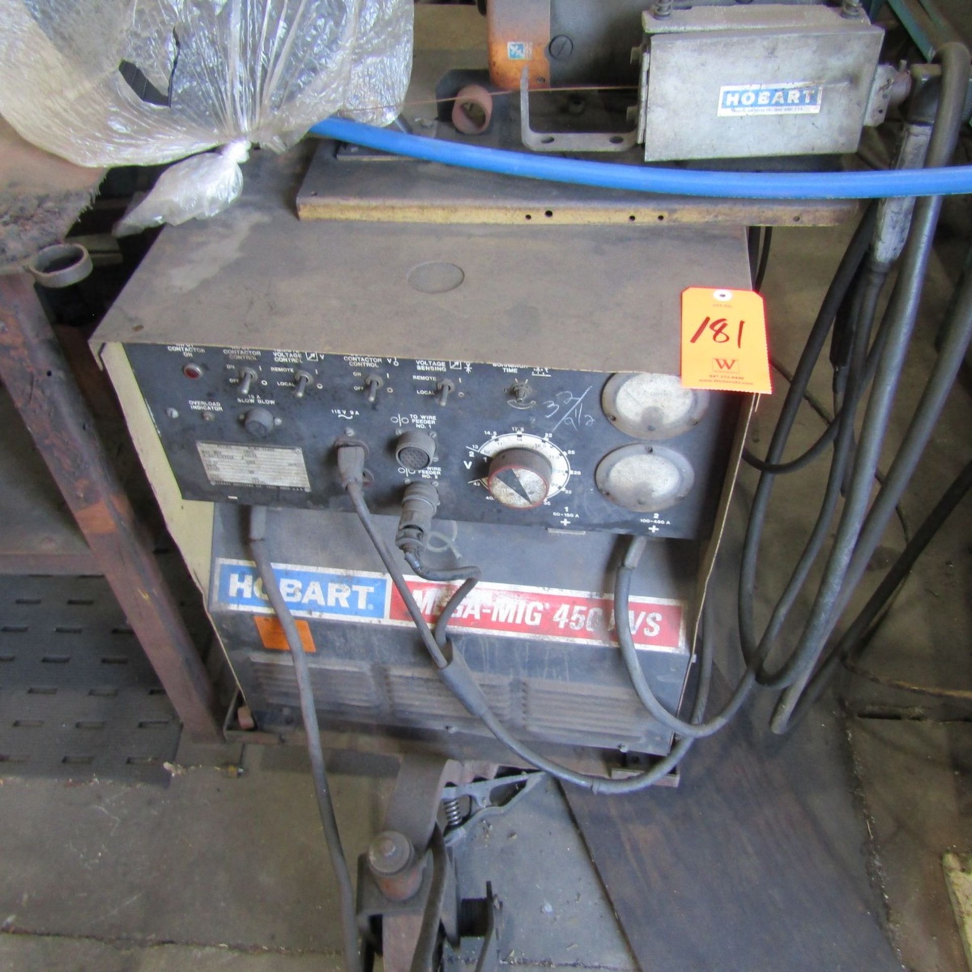 Hobart 450-Amp Mega-Mig 450 RVS Mig Welding Power Source - Image 3 of 3