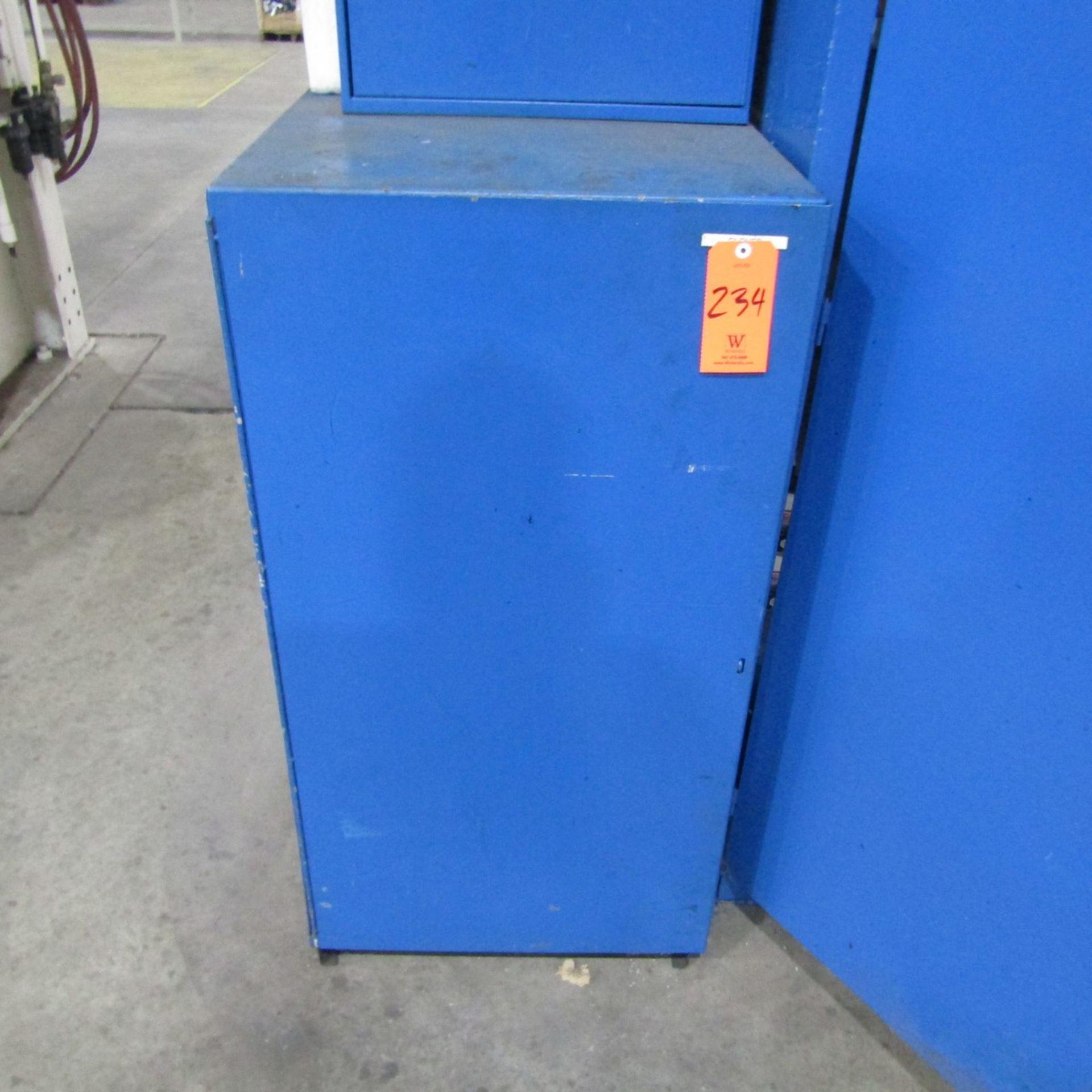 36 in. Cabinet with Assorted Lifting Equipment