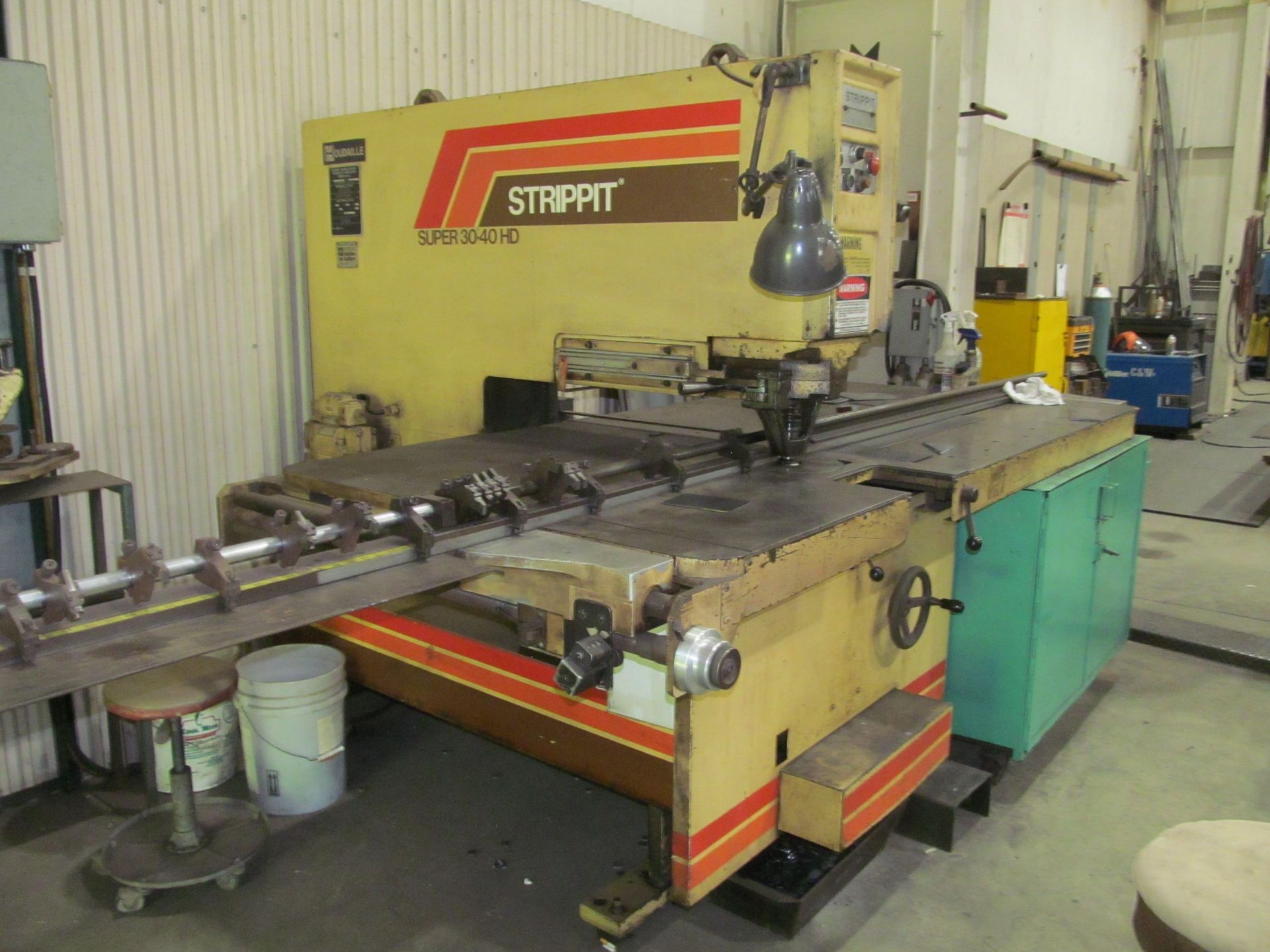 Strippit 40-HP Super 30-40 HD Semi-Automatic Single Head Hydraulic Fabricator and Punching