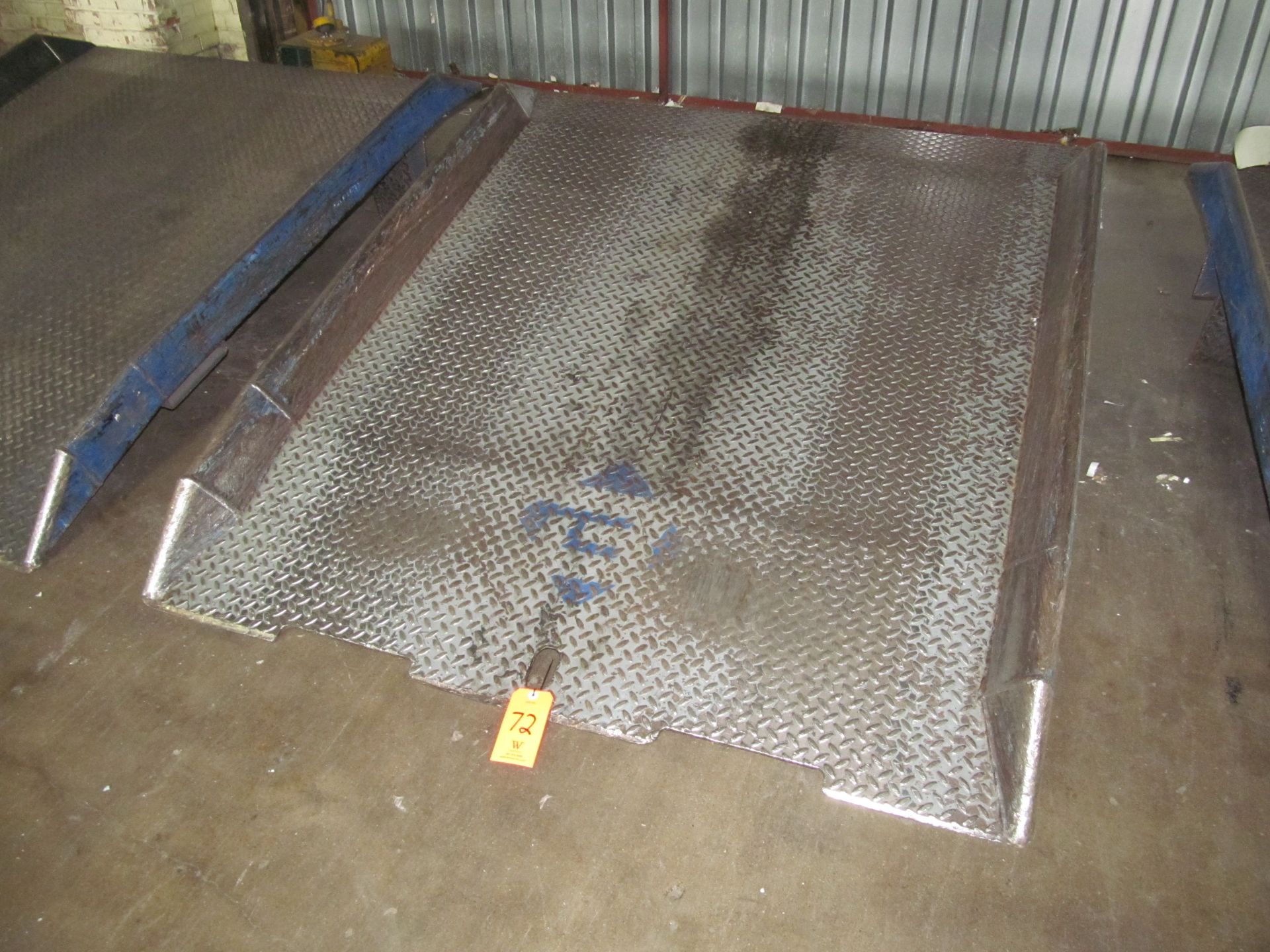 60 in. x 72 in. Steel Dock Plate