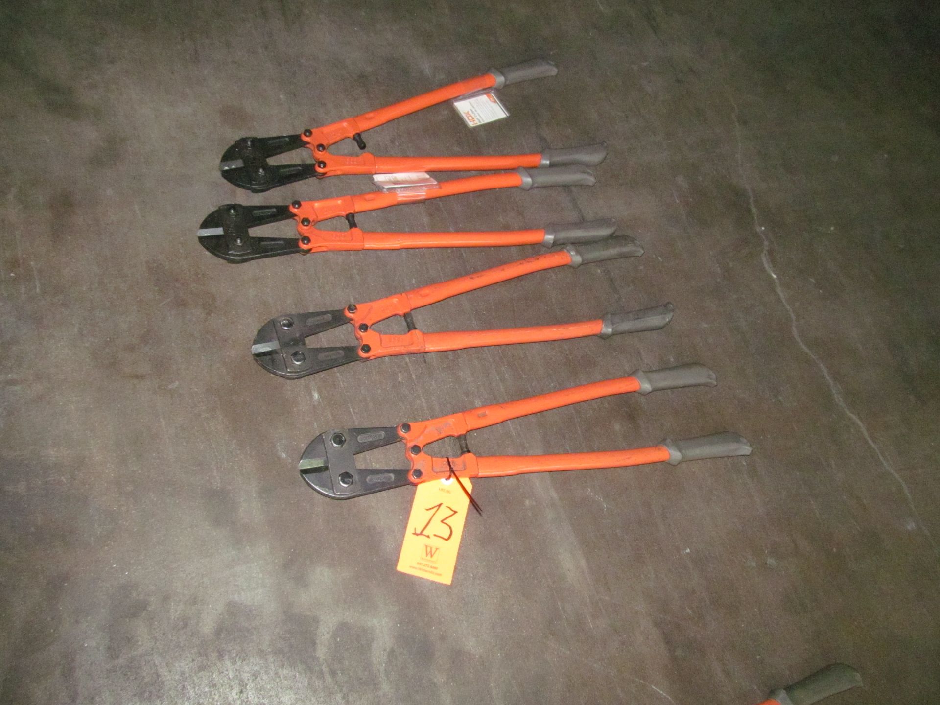 Lot - (4) Bolt Cutters