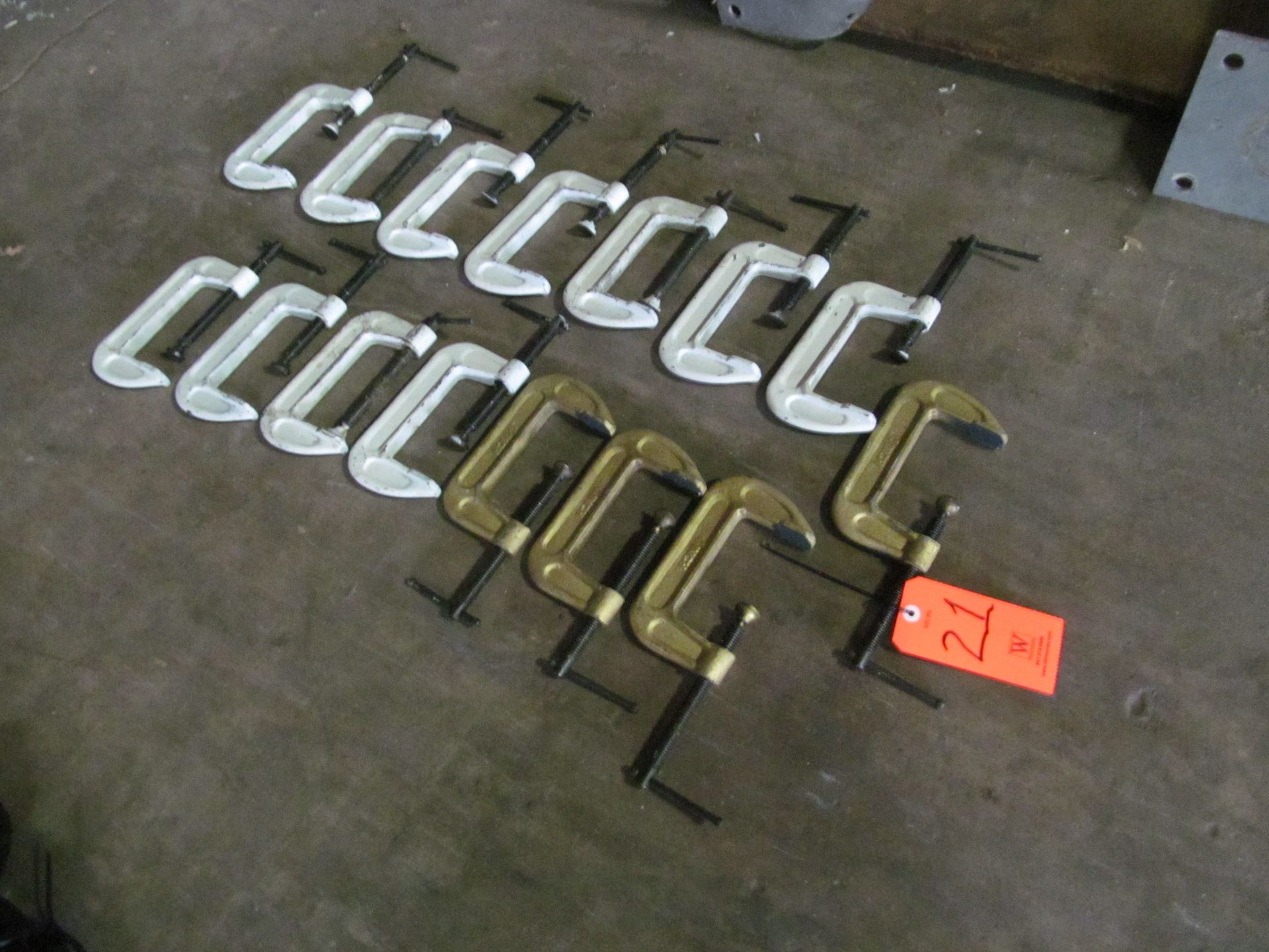 Lot - (15) C-Clamps