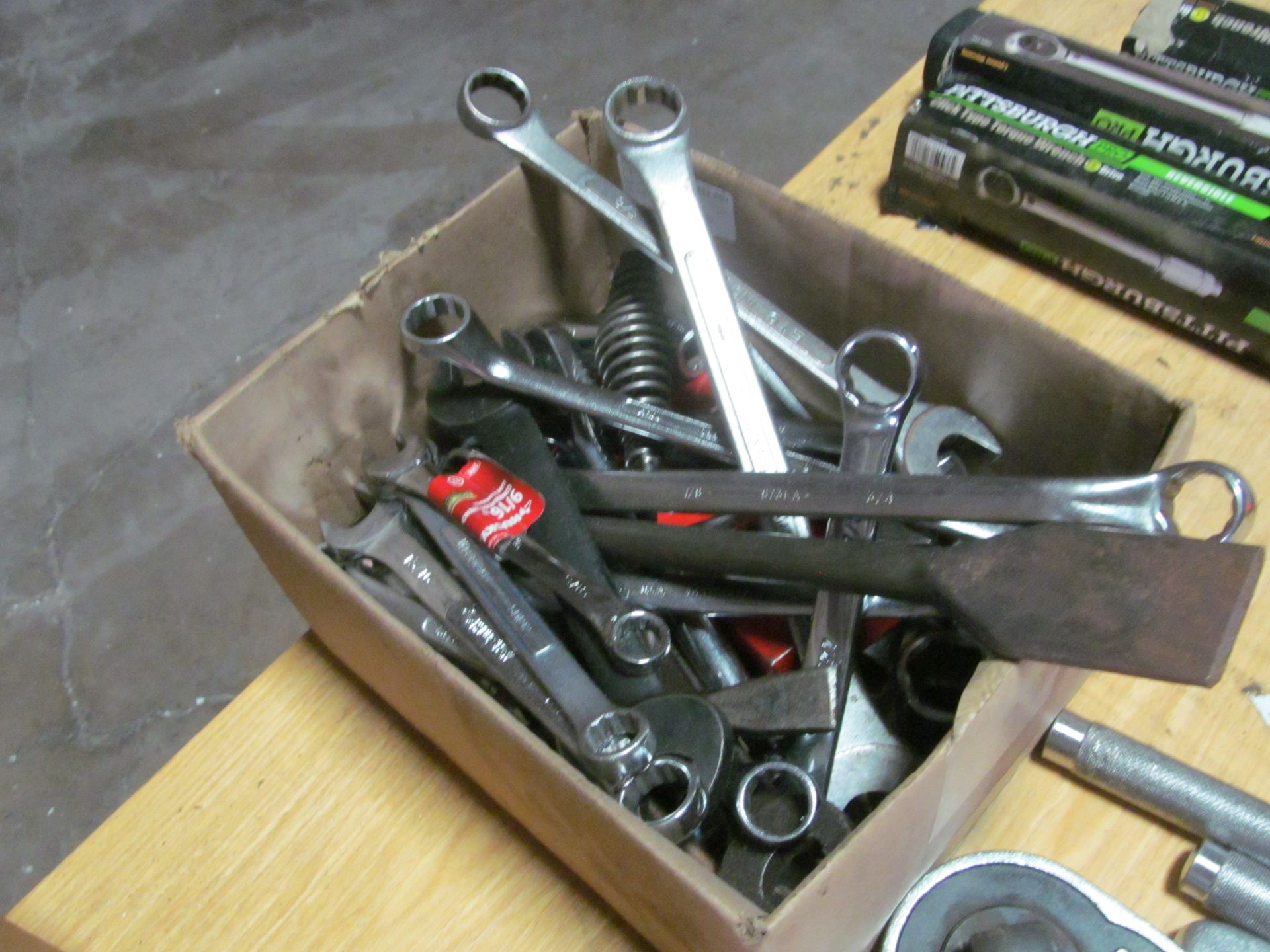 Lot - (4) Torque Wrenches, (1) Box Hand Wrenches - Image 3 of 3