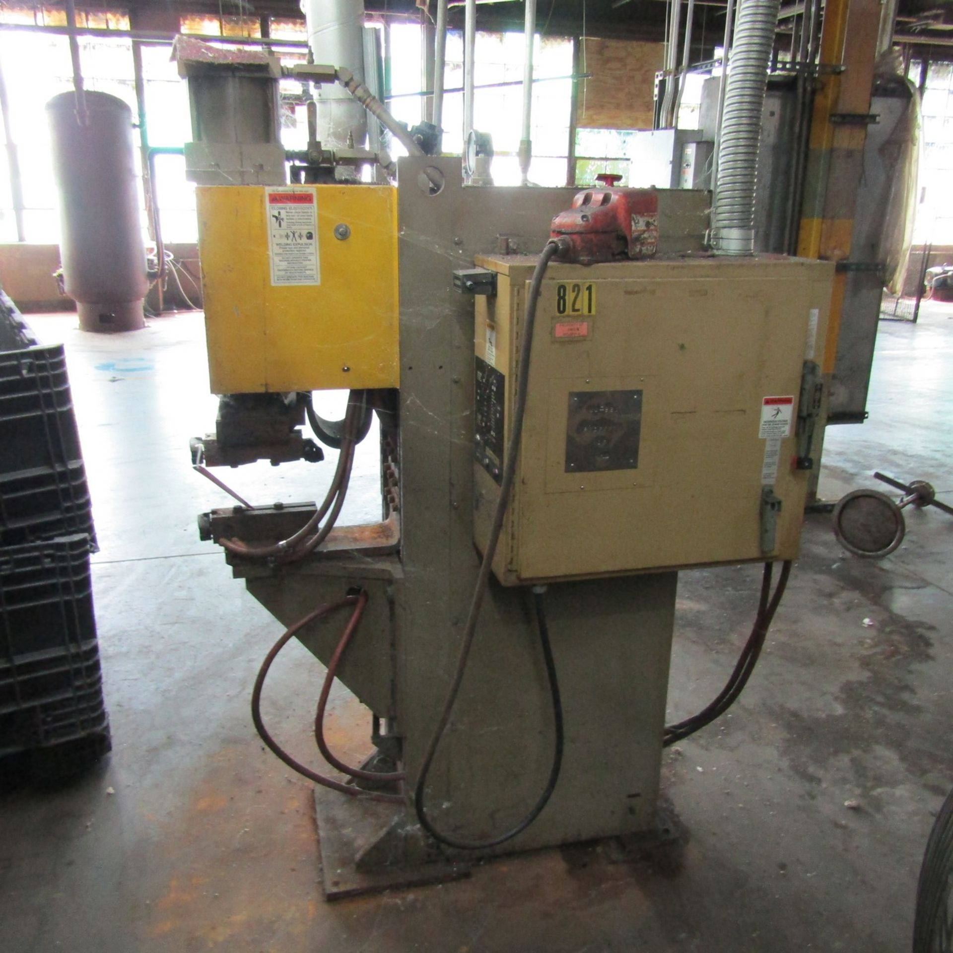 Taylor Winfield 100-KVA Model ENE-12-100 Spot Welder, S/N: 000224-A; with 12 in. Throat (Ref. #: - Image 2 of 5