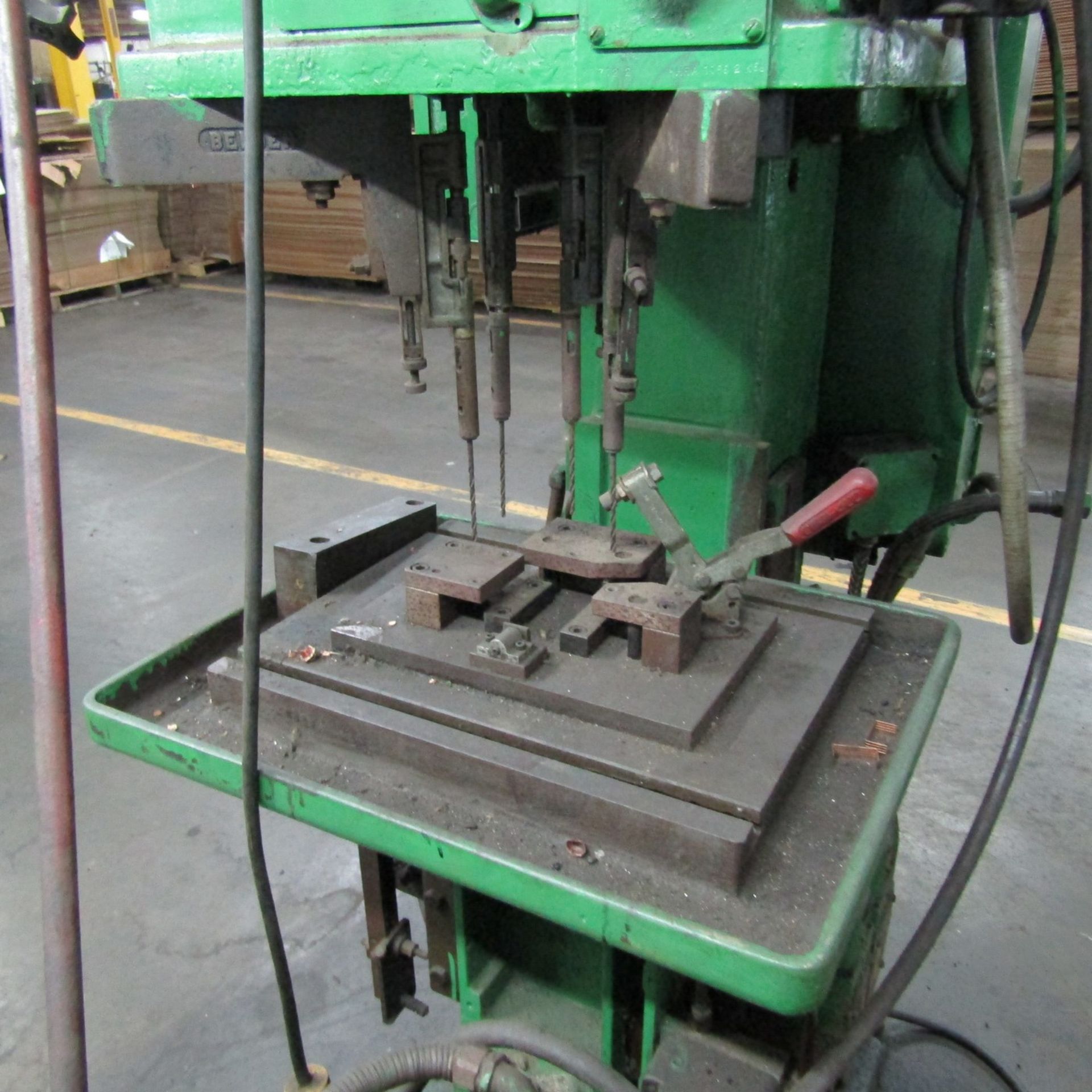 Delta Model HR-712-2 Vertical Production Drill, S/N: HRA 11862 K66; with 4-Spindle Drill Head, - Image 3 of 7