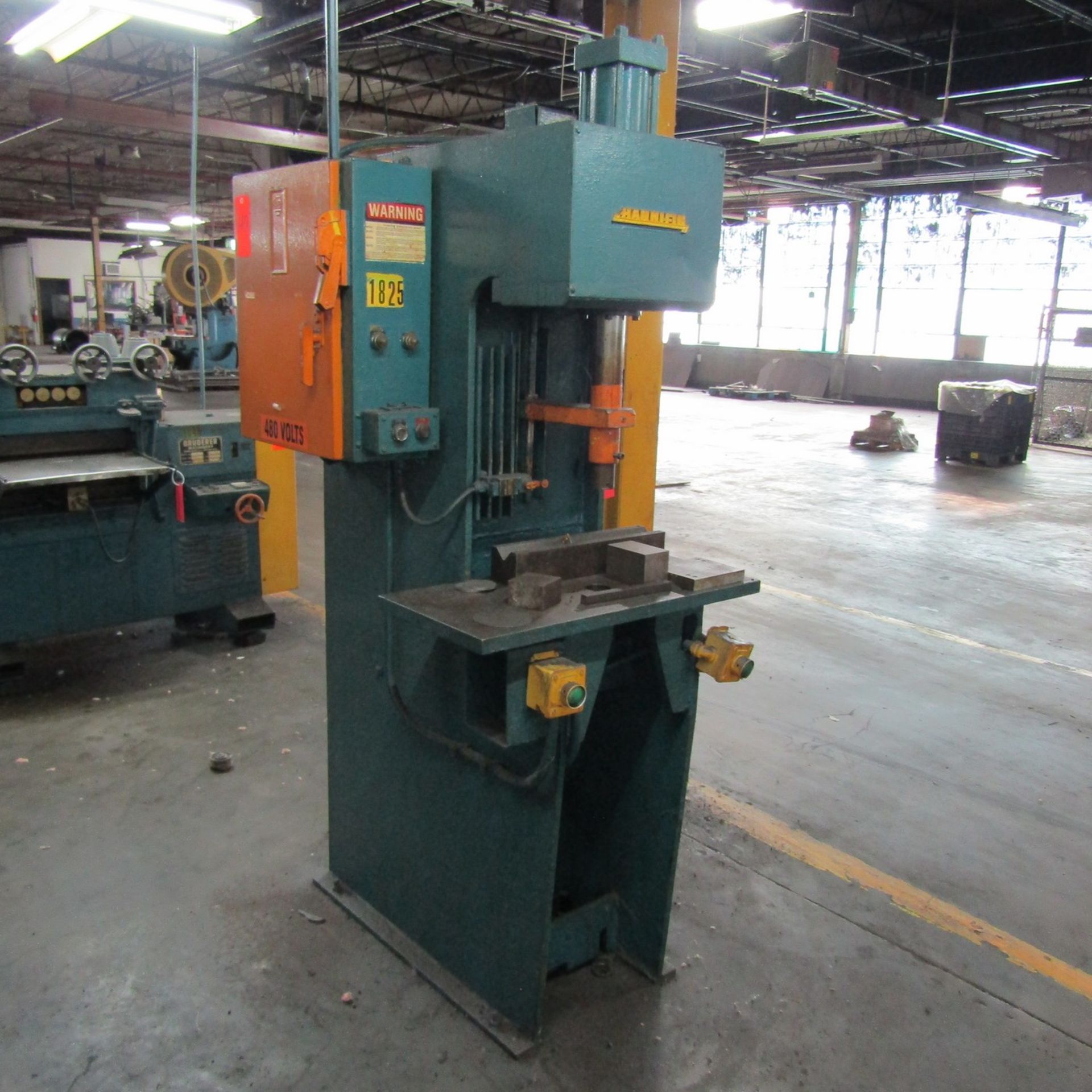 Hannifin 8-Ton Cap. Model F 21-41-M Hydraulic Press, S/N: E 37373-4; Rated at 3,000-PSI, Palm - Image 2 of 6