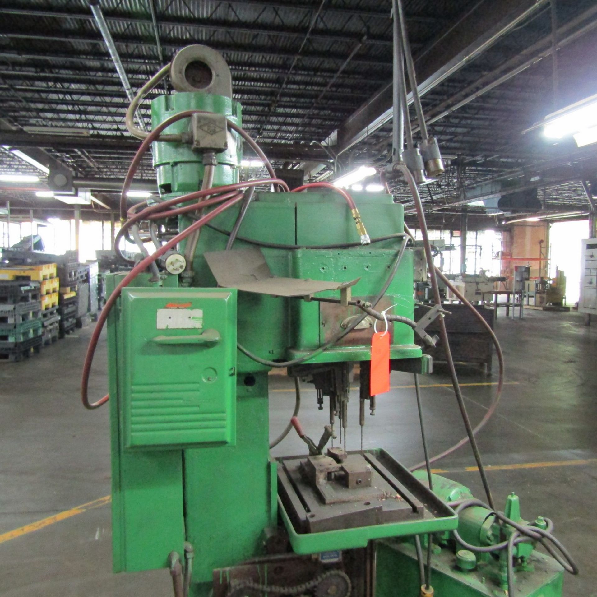 Delta Model HR-712-2 Vertical Production Drill, S/N: HRA 11862 K66; with 4-Spindle Drill Head, - Image 6 of 7