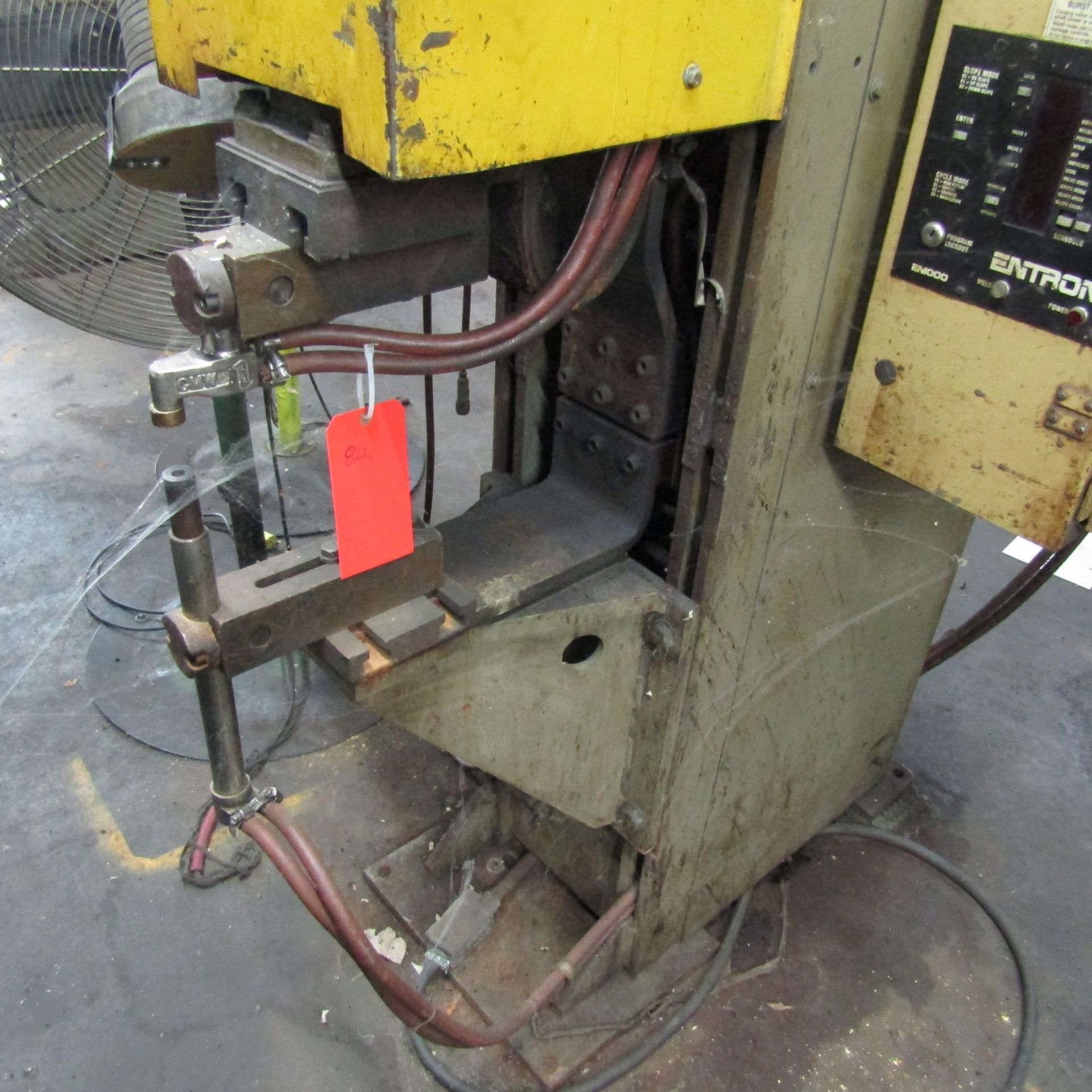 Taylor Winfield 100-KVA Model ENE-12-100 Spot Welder, S/N: 000224-B; with Entron Controls, 18 in. - Image 2 of 5