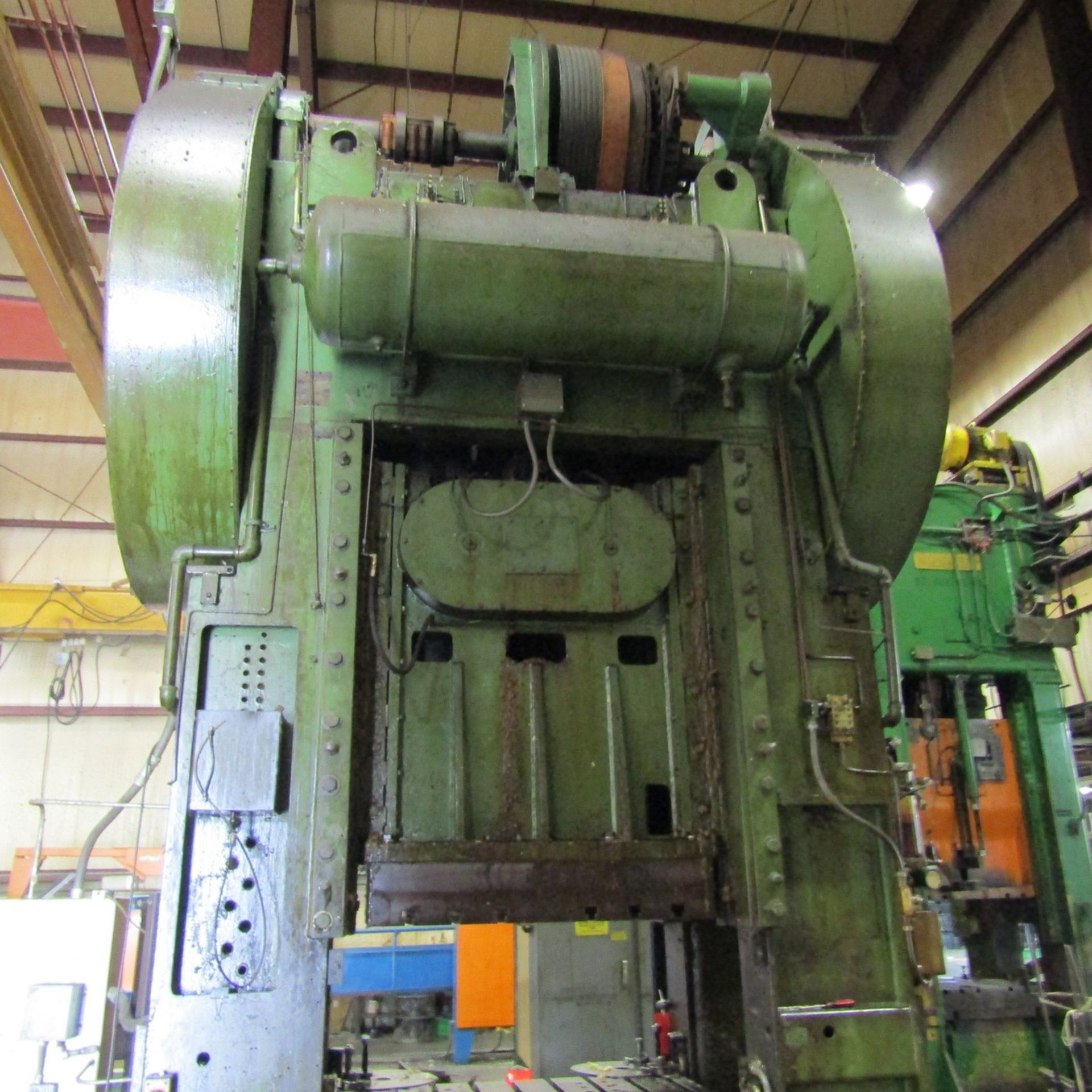 Steelweld 250-Ton Cap. Model S2-250-48-36 Straight Side Double Crank Stamping Press, S/N: P-1055; - Image 9 of 10