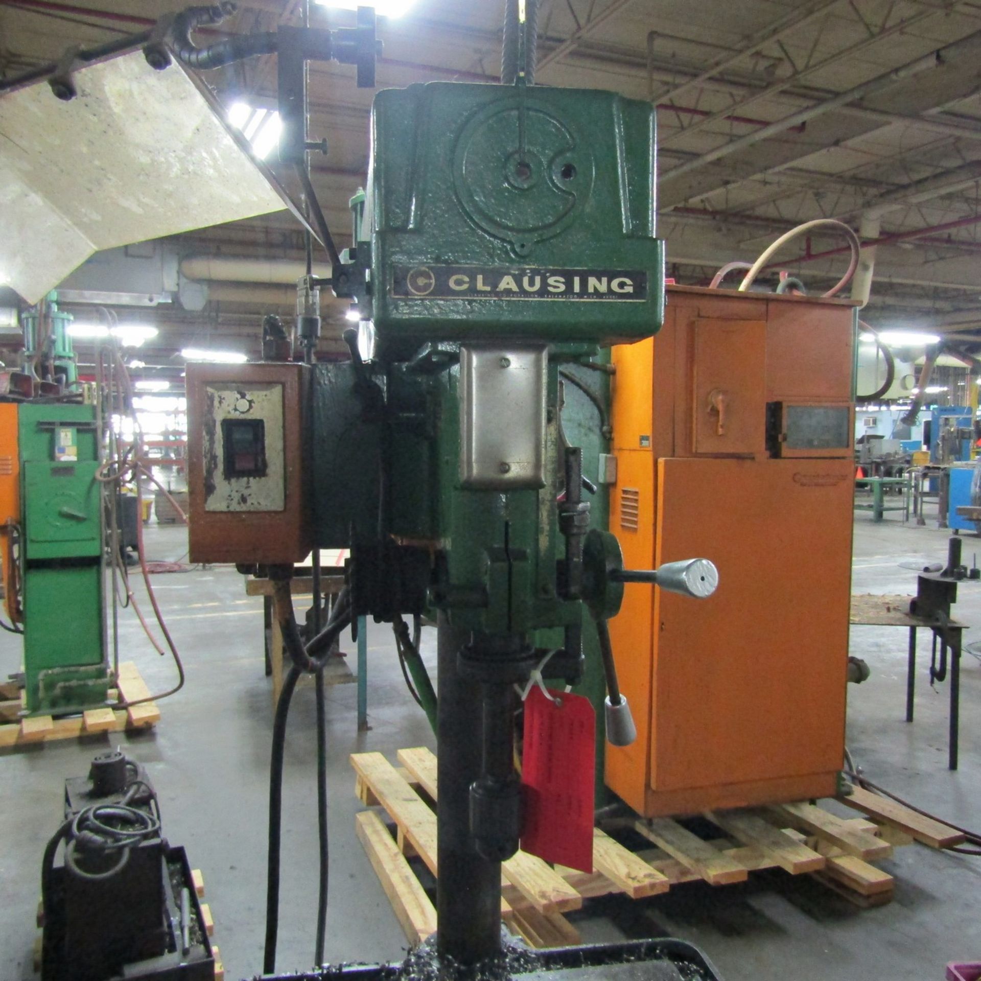 Clausing 15 in. Model 1763 Floor Type Drill Press, S/N: 524183; (Ref. #: 431) - Image 2 of 4