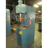 Hannifin 8-Ton Cap. Model F 21-41-M Hydraulic Press, S/N: E 37373-4; Rated at 3,000-PSI, Palm