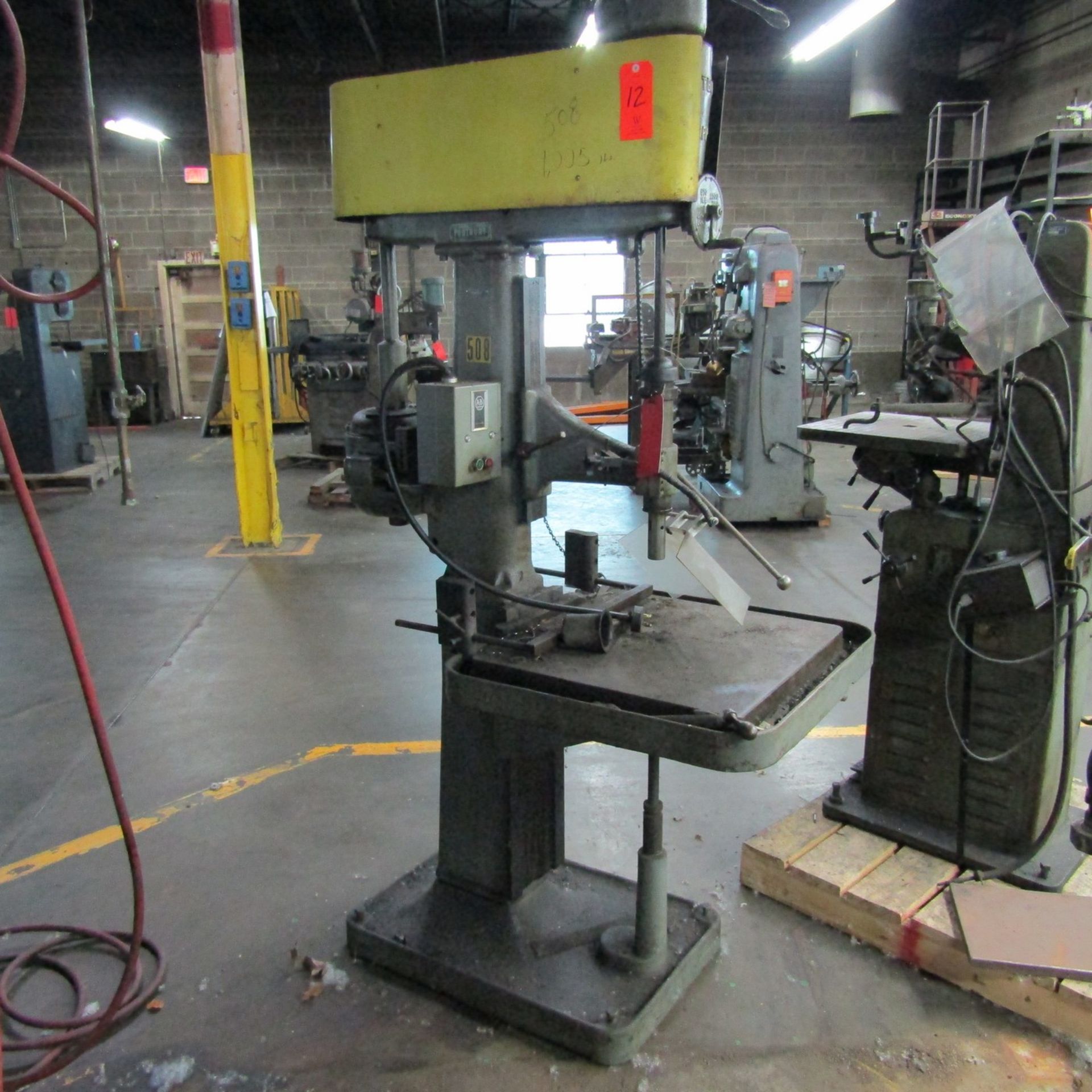 Footburt 24 in. Model 2-12-1 Single Head Vertical Borer, S/N: 15610-43; (Ref. #: 508)