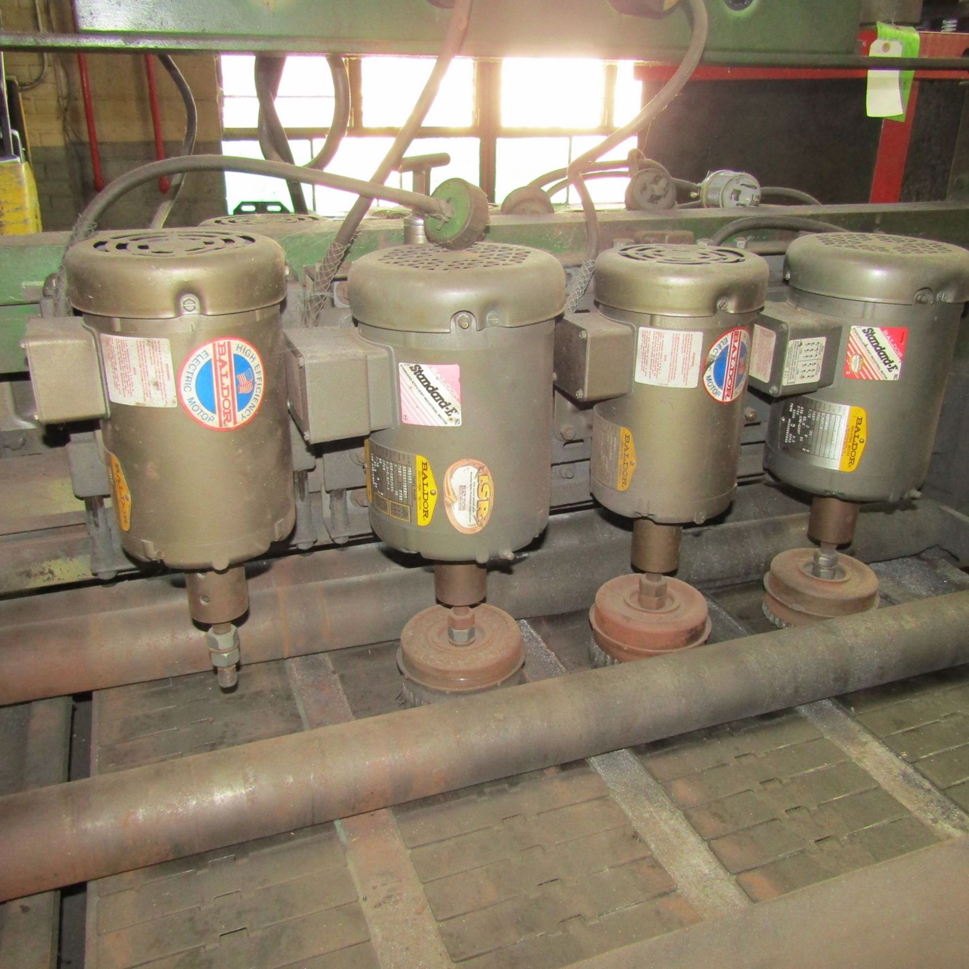 10-Head Feed-Through Burnisher; All with 1-HP Heads (Ref. #: 717) - Image 5 of 6