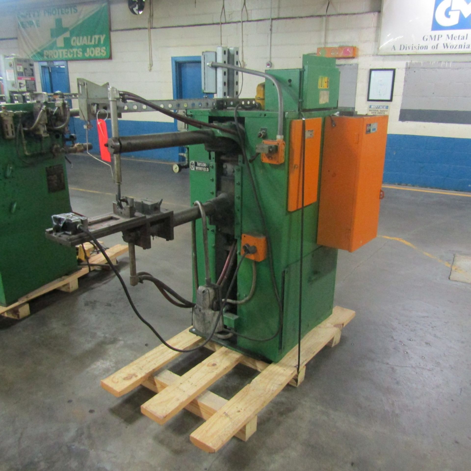 Taylor Winfield 30-KVA Model ND-24-30AIROPER Spot Welder, S/N: 73916-B; with 24 in. Throat, Detect- - Image 3 of 5