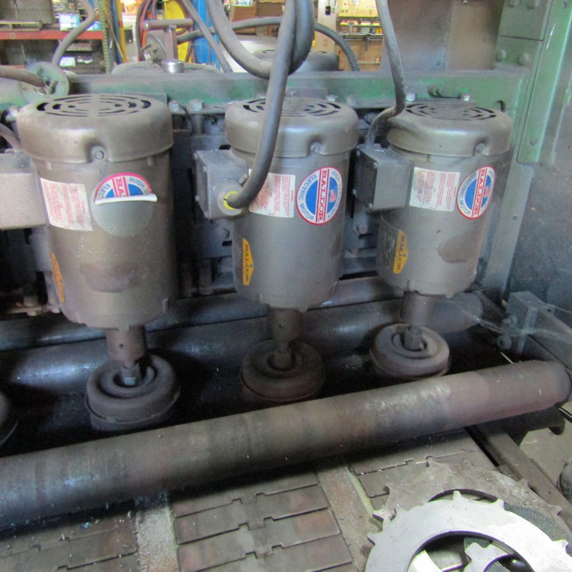 10-Head Feed-Through Burnisher; All with 1-HP Heads (Ref. #: 717) - Image 3 of 6