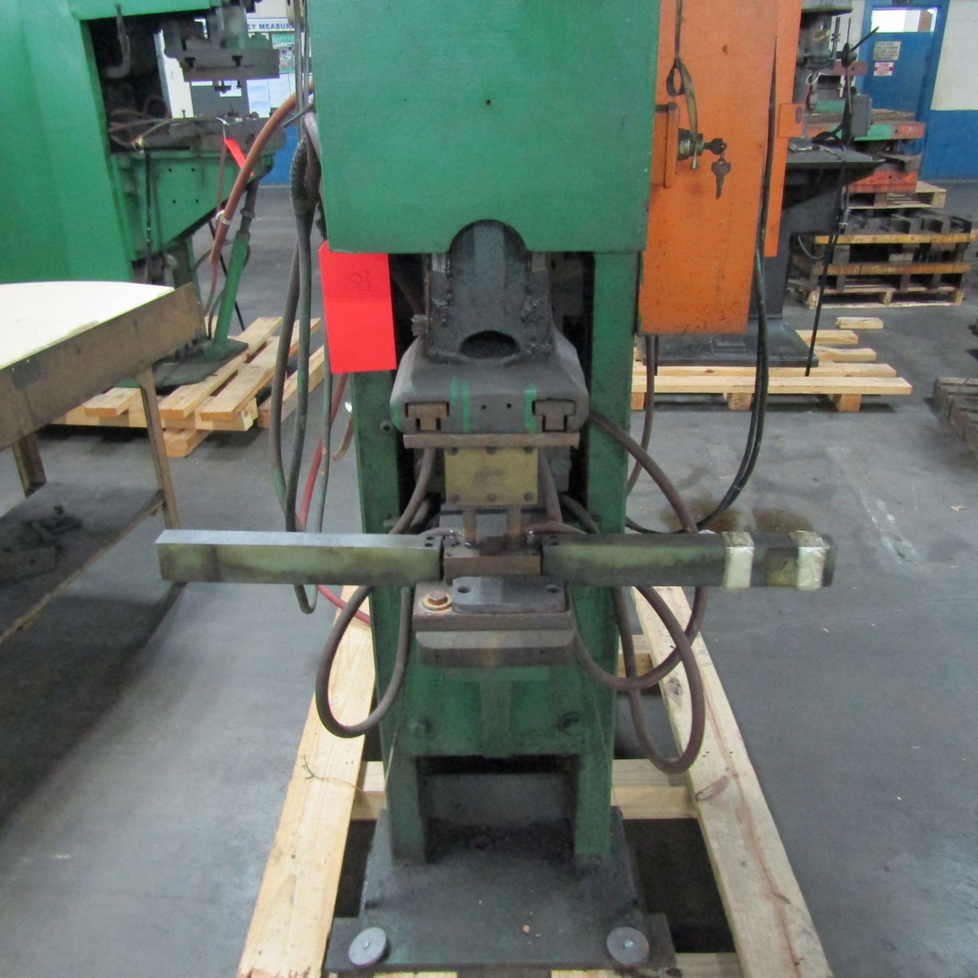 Taylor Winfield/TJ Snow250-KVA Spot Welder, S/N: 84-698; with 12 in. Throat (TJ Snow S/N: 49943) ( - Image 4 of 7