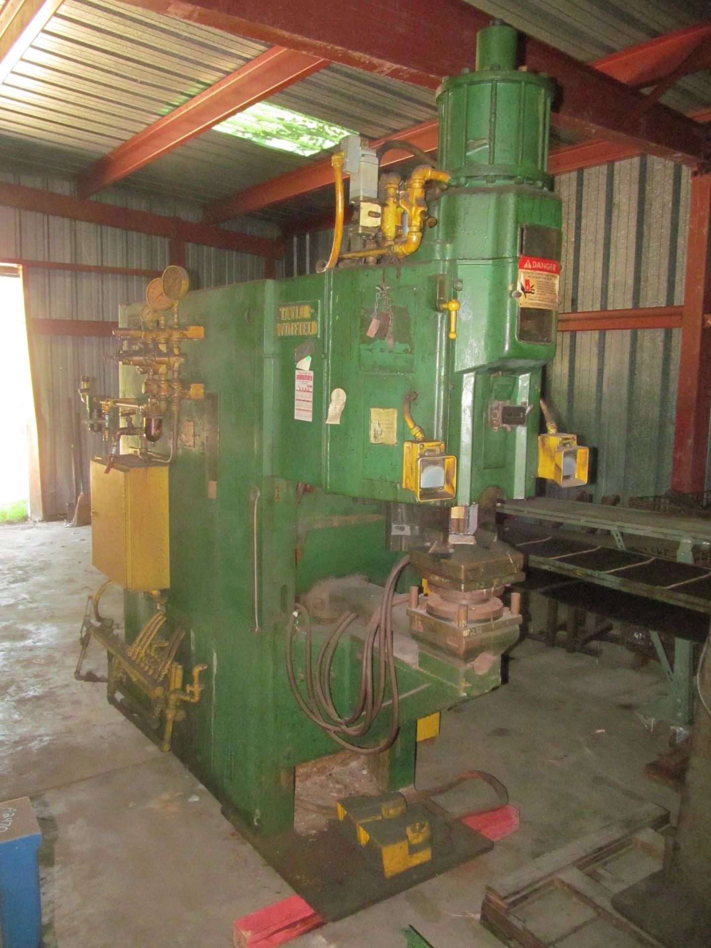 Taylor Winfield 200-KVA Model EPB-24200AIROP Spot Welder, S/N: 62689 - Image 2 of 5