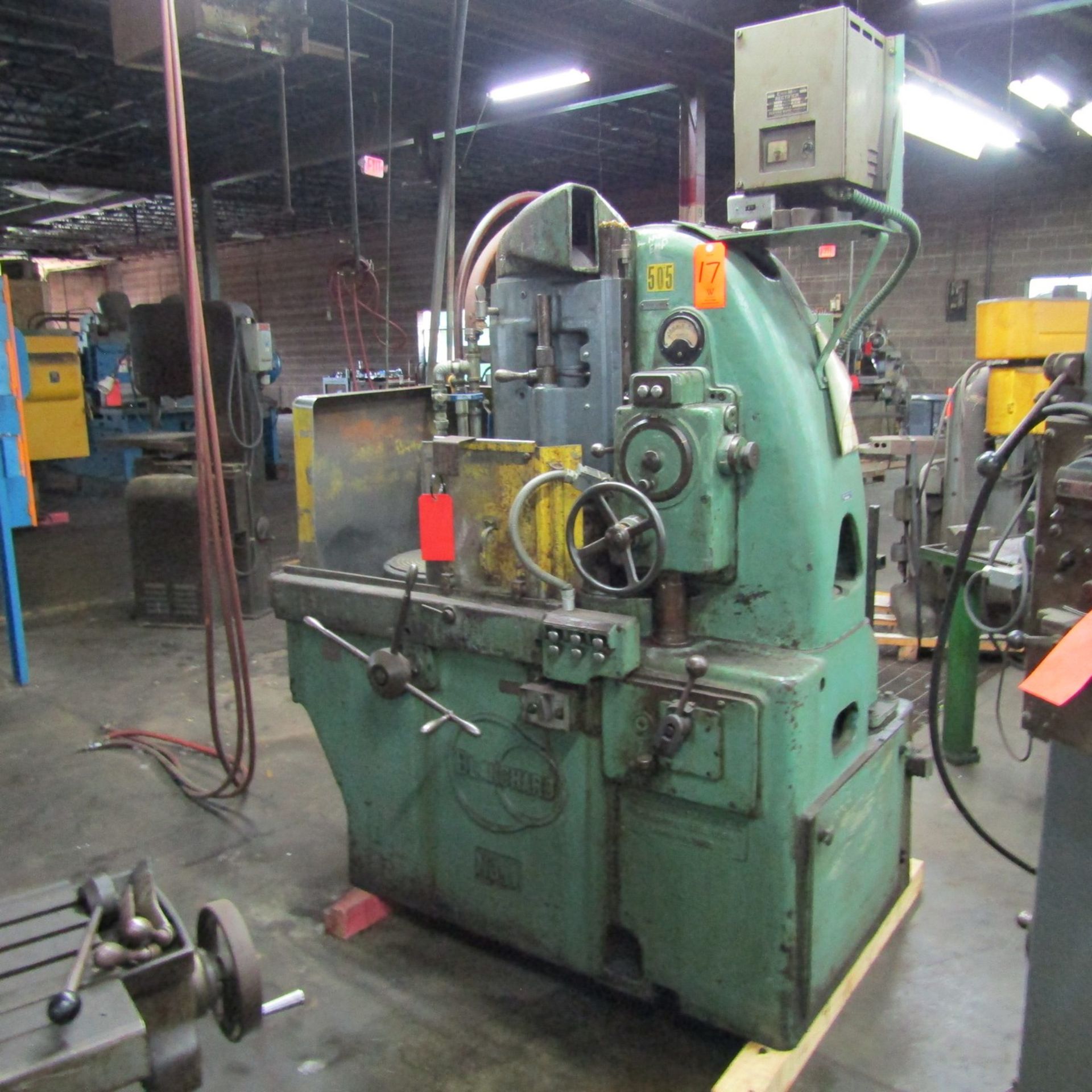 Blanchard No. 11 Rotary Surface Grinder, S/N: 5655; with 16 in. Dia. Chuck (Ref. #: 525) - Image 2 of 7
