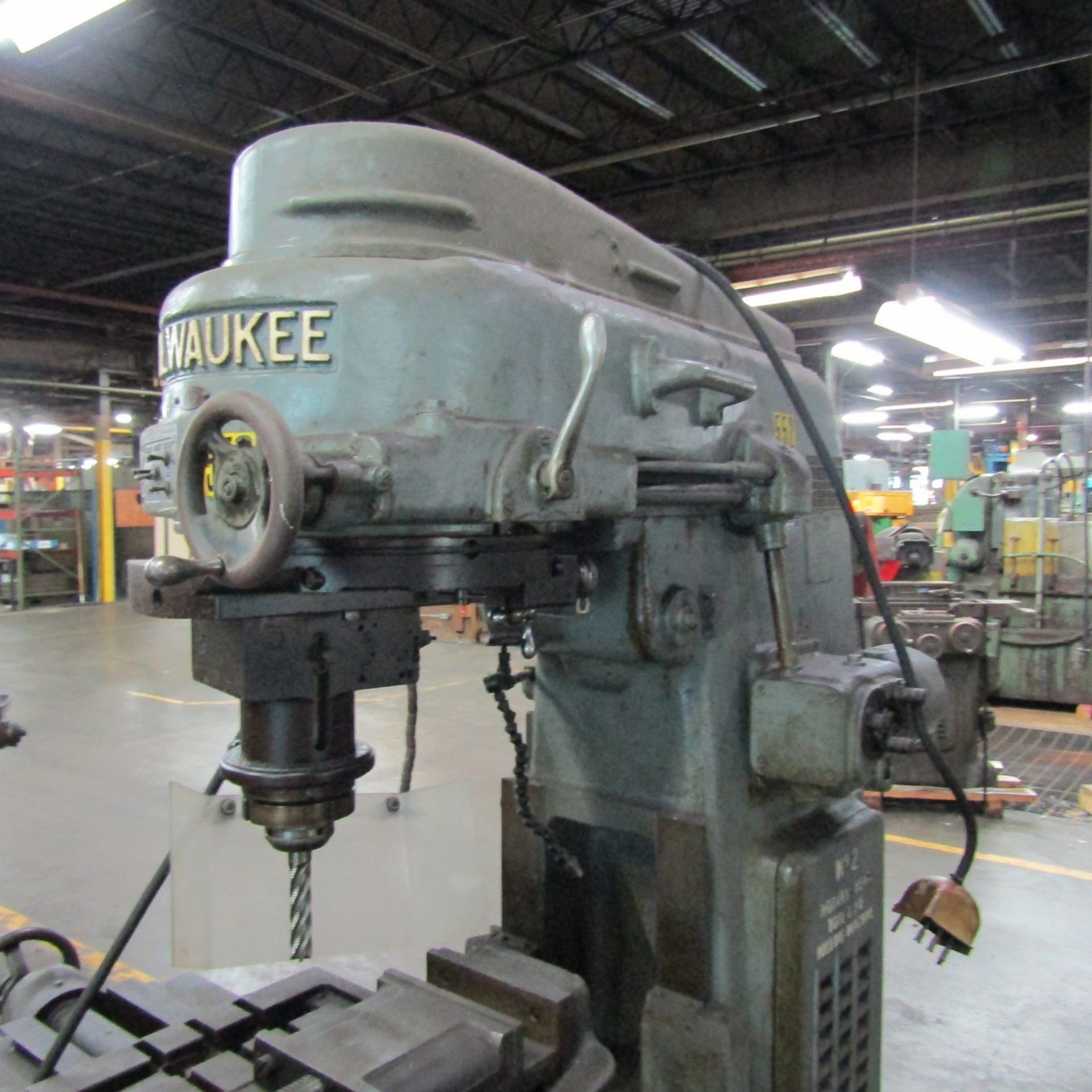 Kearney & Trecker Milwaukee No. 2 Rotary Head Tool & Die Milling Machine, S/N: 5-5720; 250 to 600 - Image 4 of 6