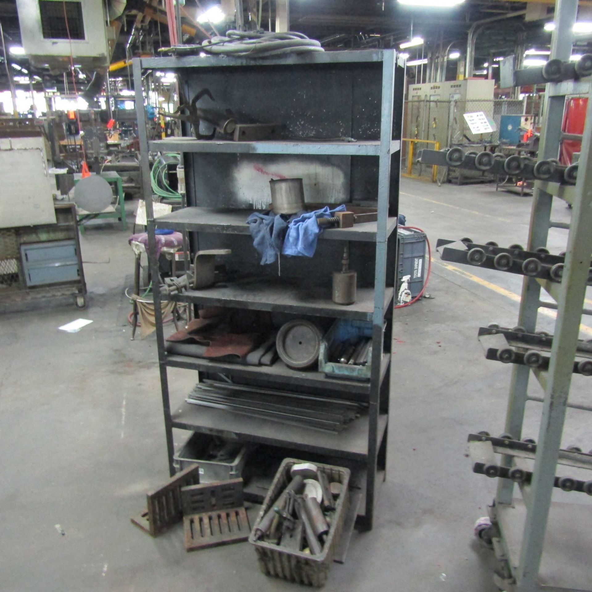 Lot - Assorted Shelving Units, Welding Carts, and Welding Tables - Image 2 of 6