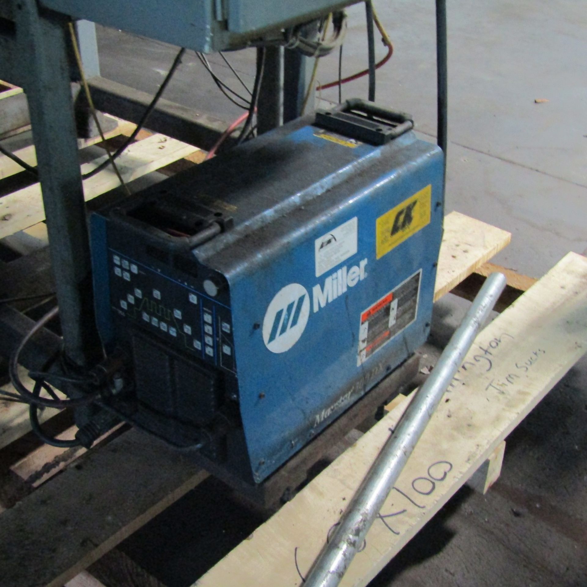 TJ Snow Off-Set Tig Welding Cell, S/N: 0002NM000129; with Miller 300-Amp Model Maxstar 300 DX - Image 3 of 5