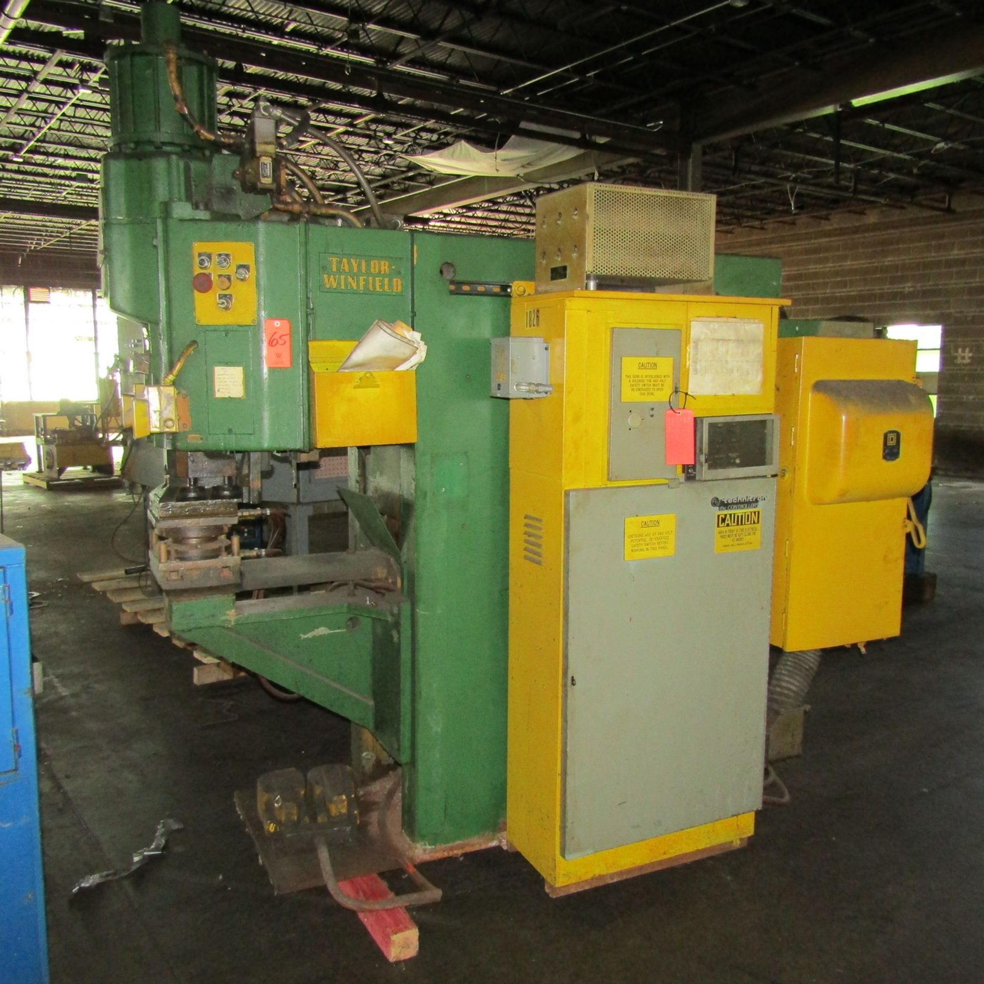 Taylor Winfield 200-KVA Model EPB-24200AIROP Spot Welder, S/N: 62689