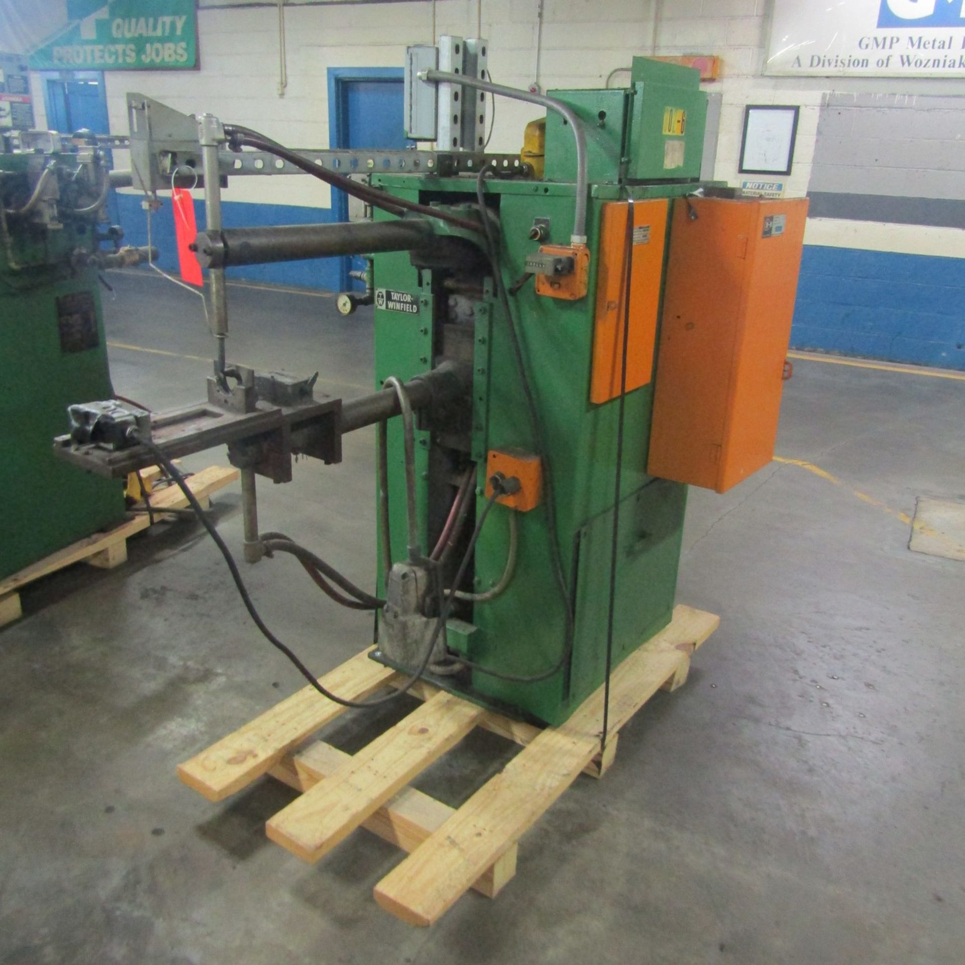 Taylor Winfield 30-KVA Model ND-24-30AIROPER Spot Welder, S/N: 73916-B; with 24 in. Throat, Detect- - Image 2 of 5