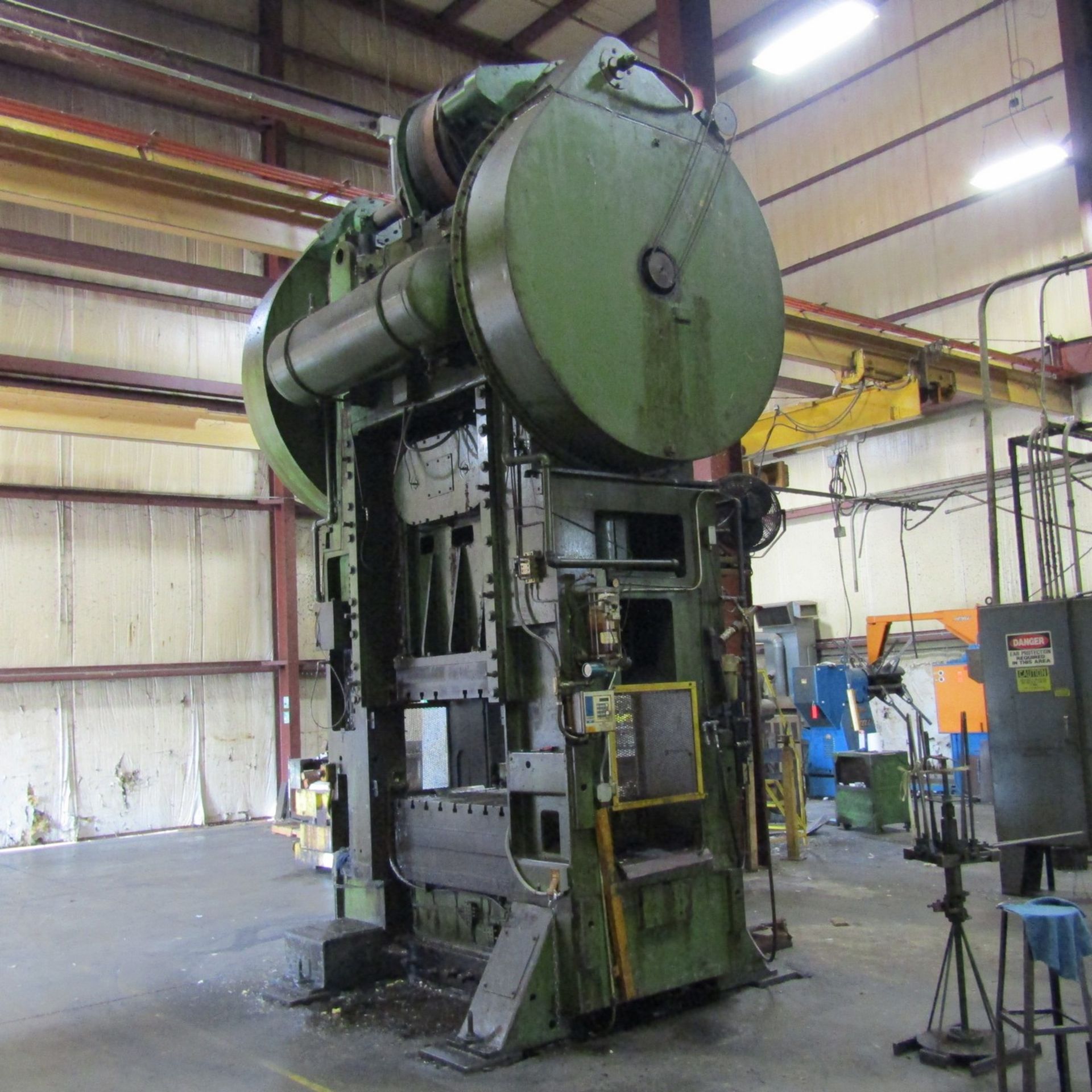 Steelweld 250-Ton Cap. Model S2-250-48-36 Straight Side Double Crank Stamping Press, S/N: P-1055; - Image 10 of 10