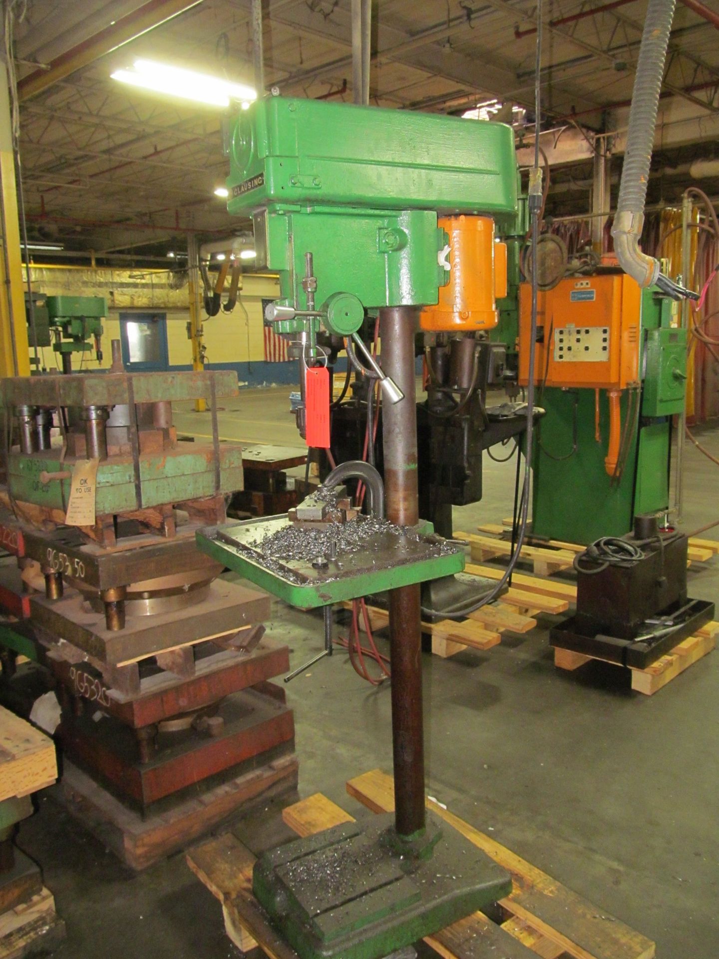 Clausing 15 in. Model 1763 Floor Type Drill Press, S/N: 524183; (Ref. #: 431)