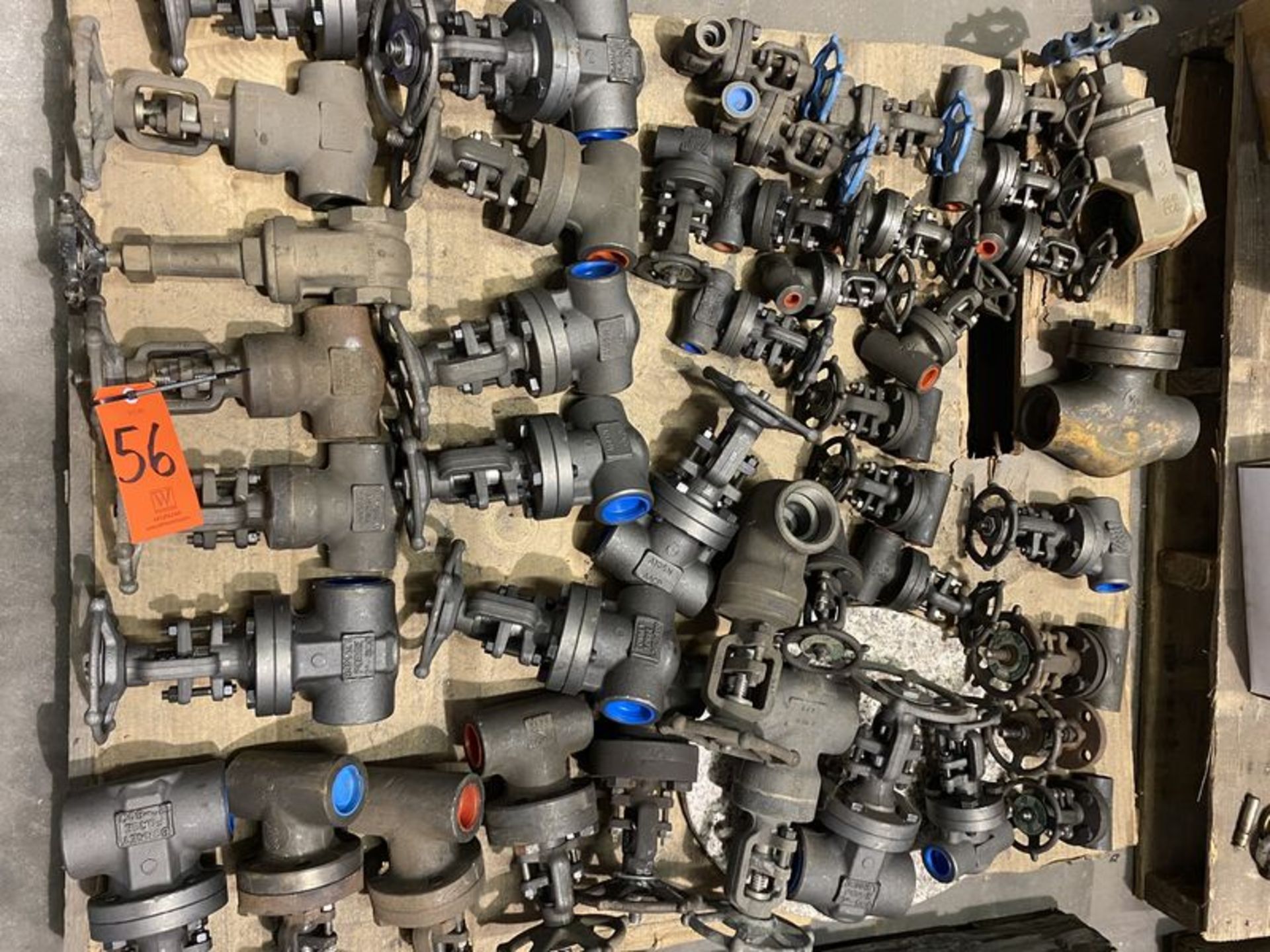 Lot - Assorted Valves; on Pallet