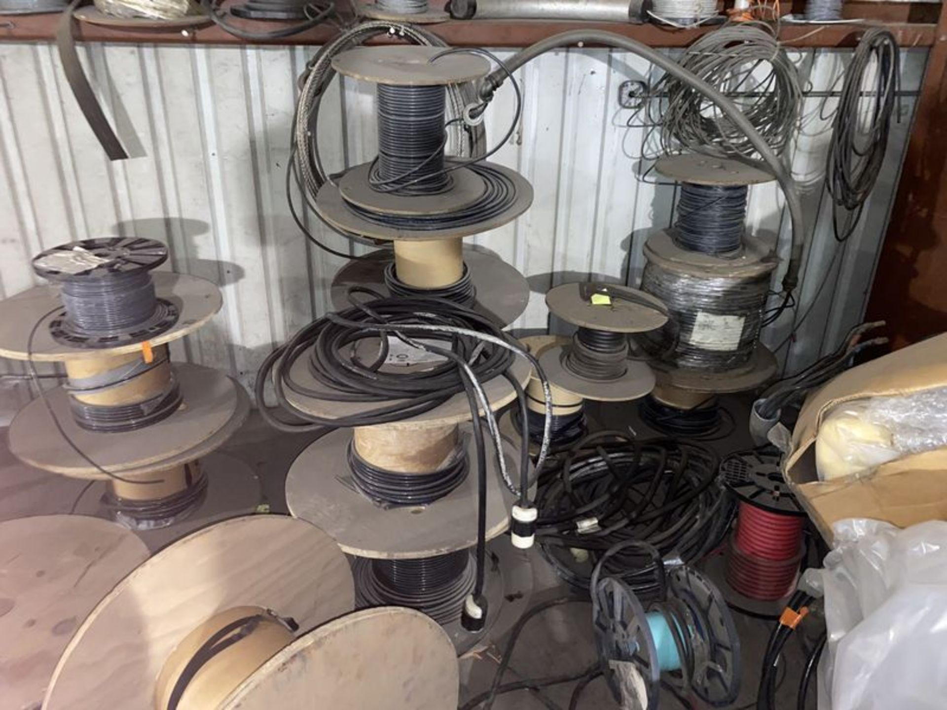 Lot - Spools of Wire and Fan Parts - Image 2 of 4
