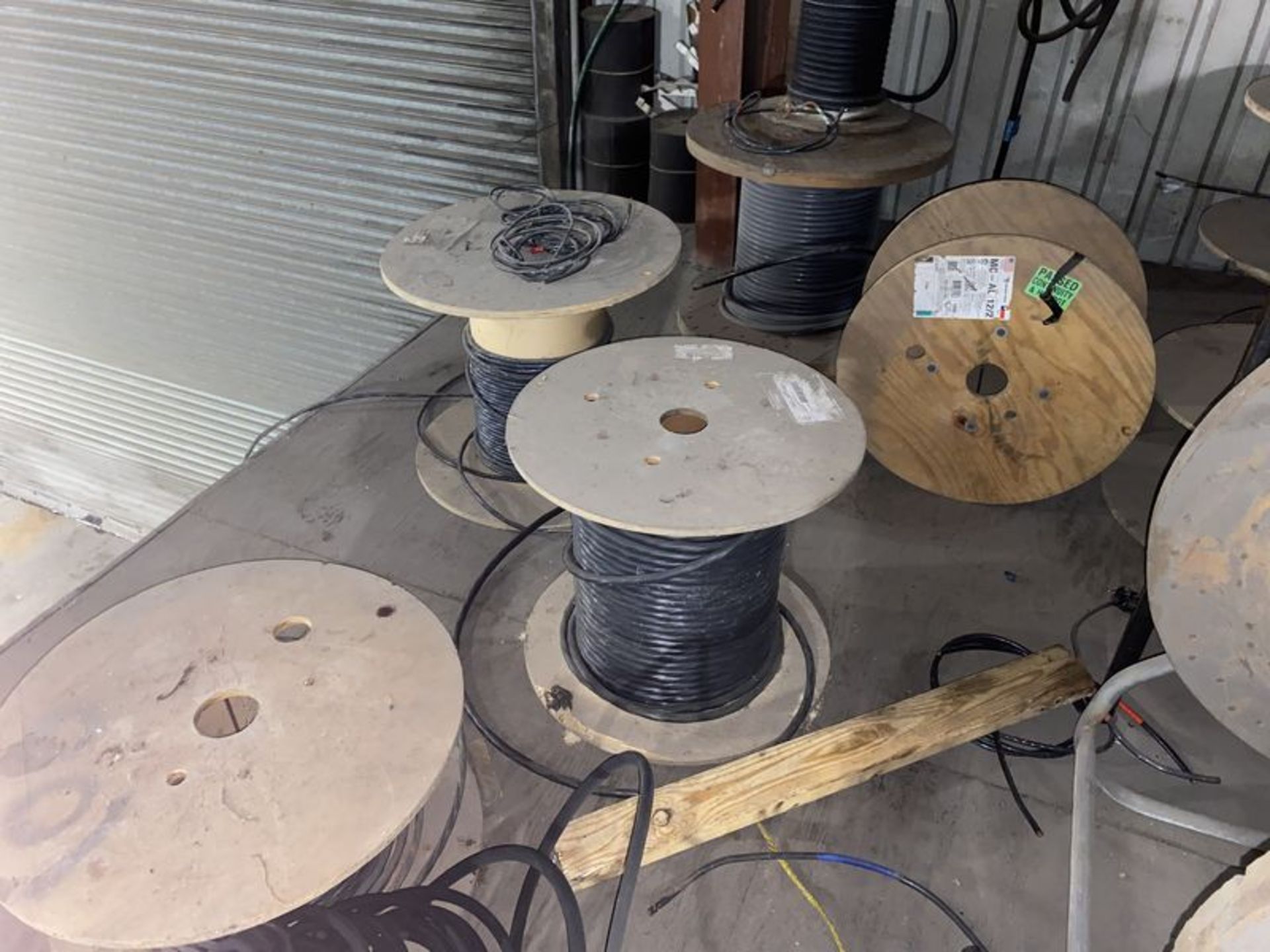 Lot - Spools of Wire and Fan Parts - Image 3 of 4
