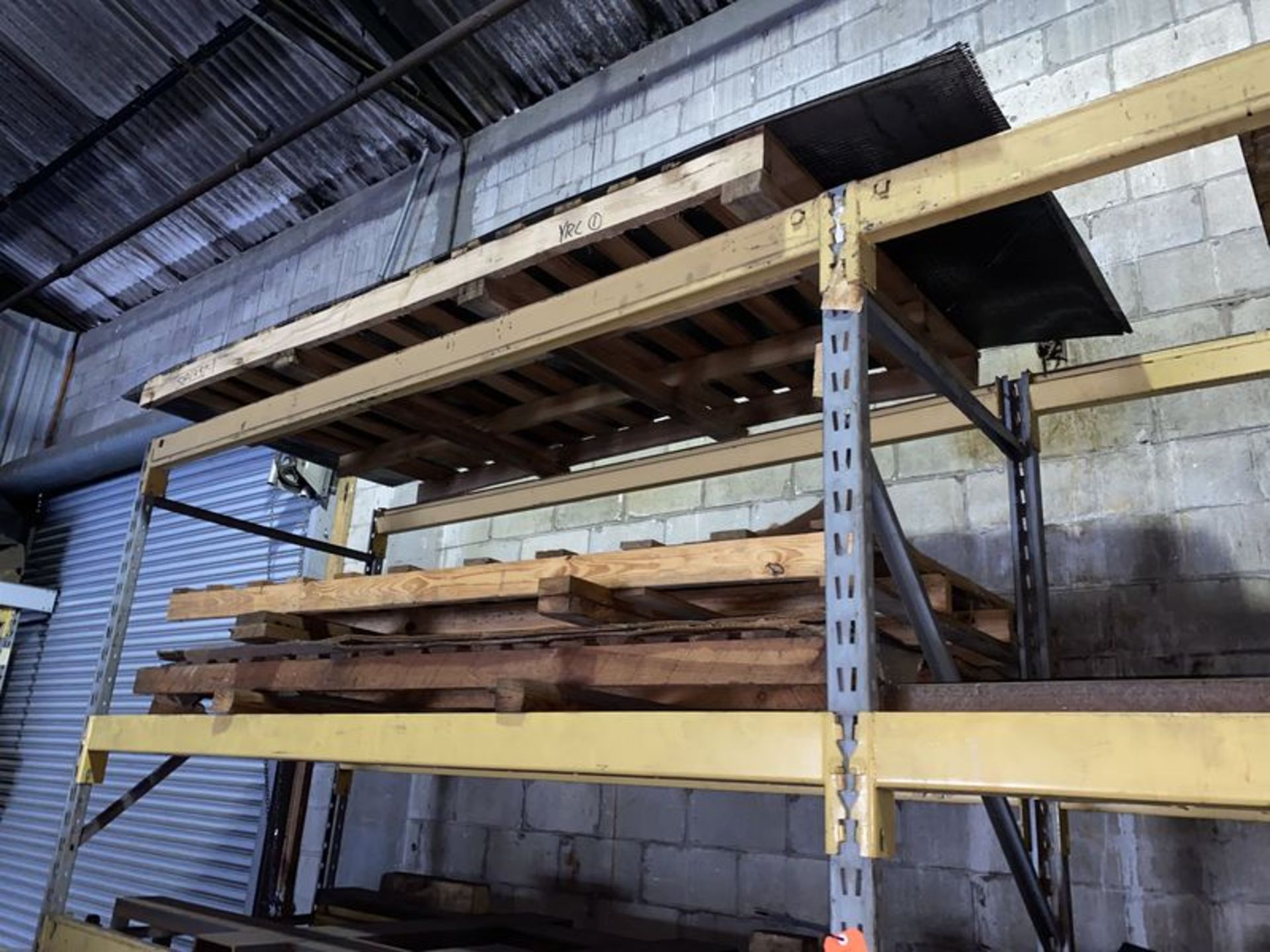 Lot - (2) Sections of 42 in. x 9 ft. x 10 ft. Pallet Racking; 5-Tier High, Also with (3) Sections of - Image 3 of 5