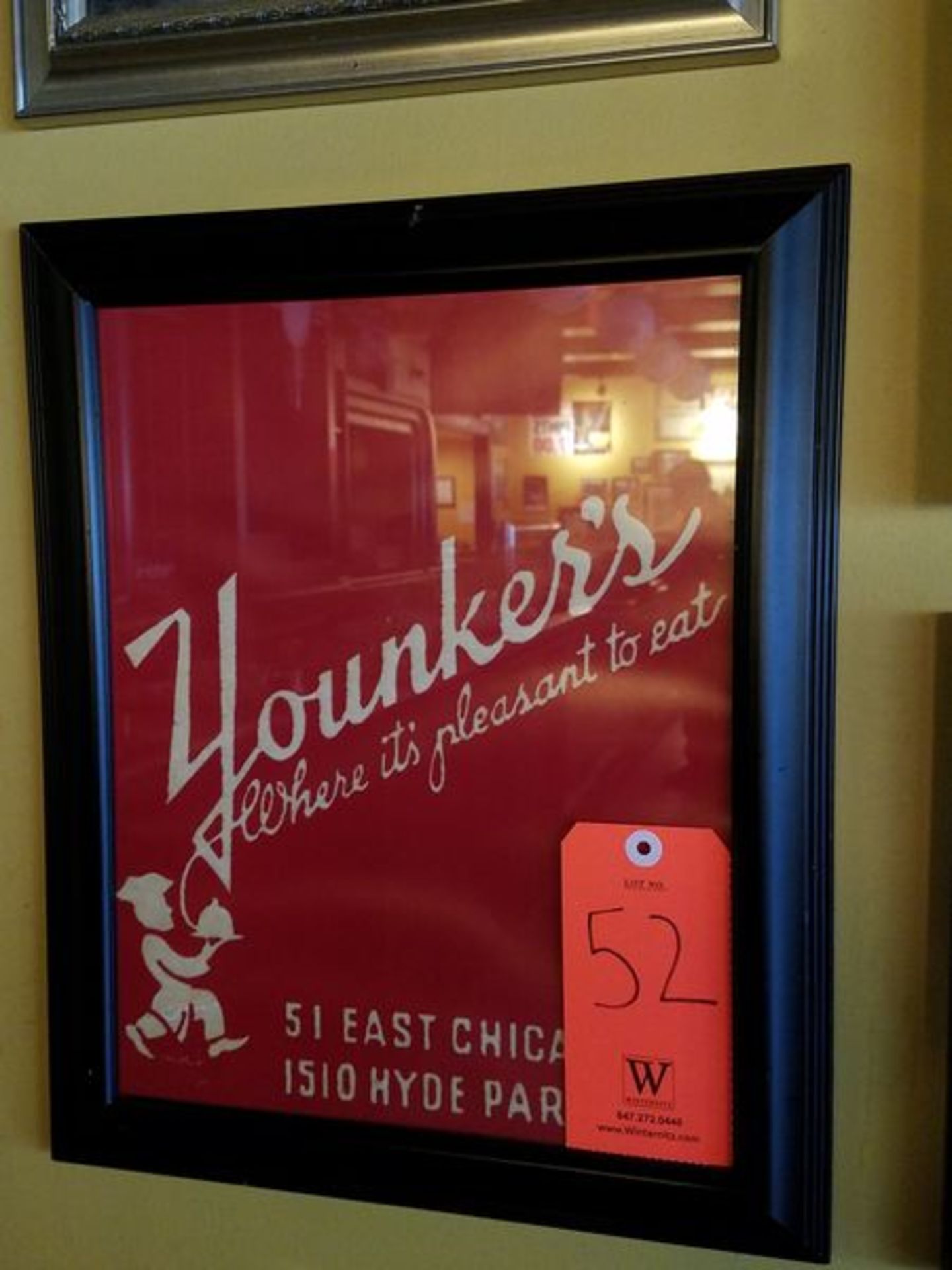Yonker's Restaurant Advertisement