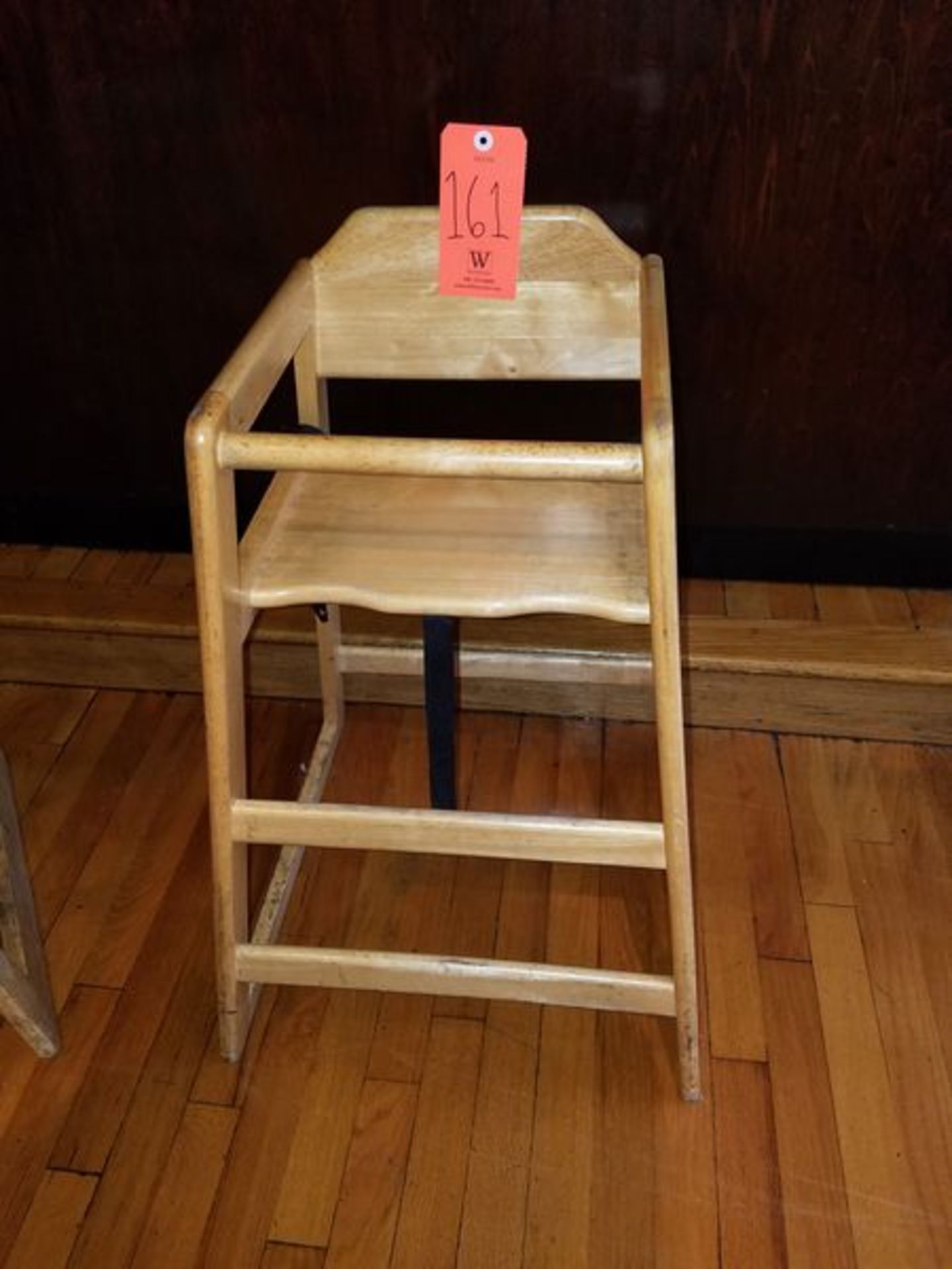 Children's Wood High Chair