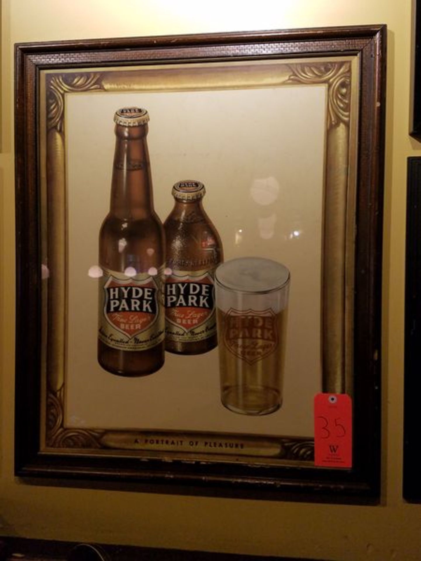 Hyde Park Beer Poster