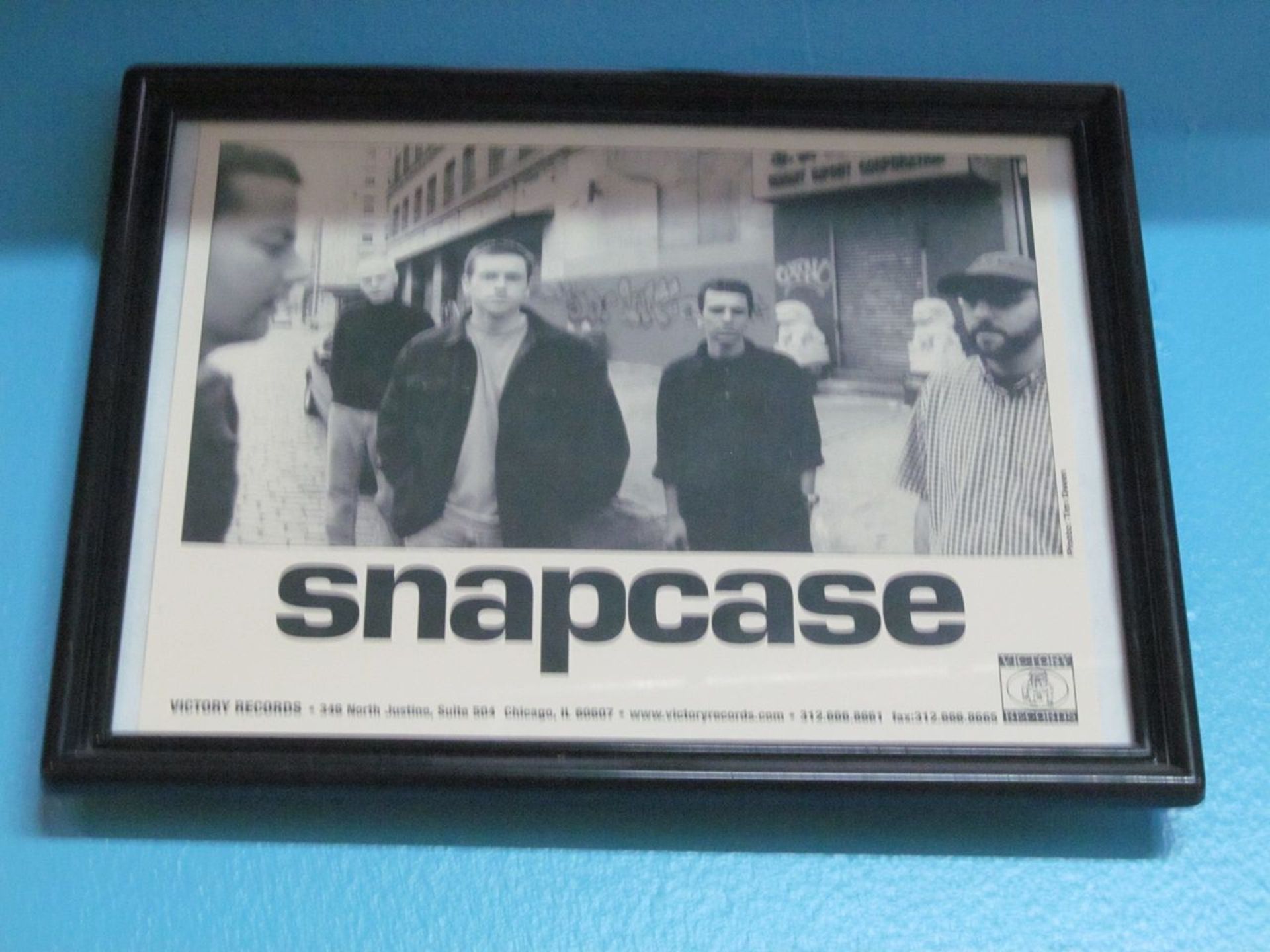 Lot - (5) Photos, Former Band Clients: Snapcase, Thursday, Glasseater, Buried Alive & River City