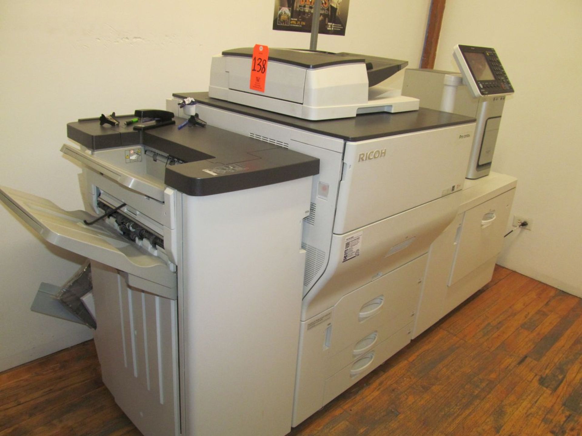 Ricoh Pro C5100s Color Laser Production Printer; with Fiery Model E-428 Color Controller, - Image 2 of 7