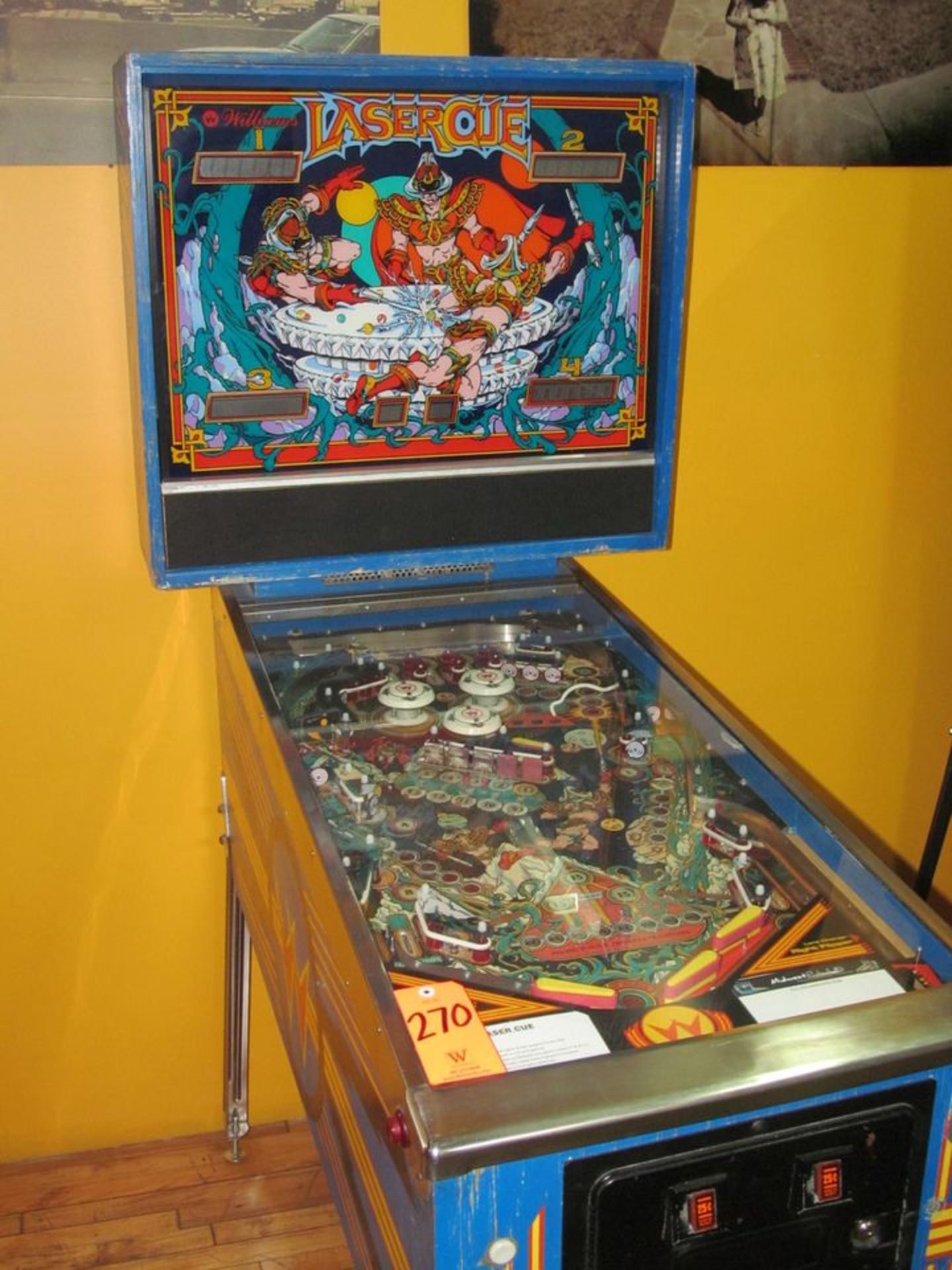 Williams "LaserCue" Pinball Machine (Sold - Subject to Approval) - Image 2 of 4