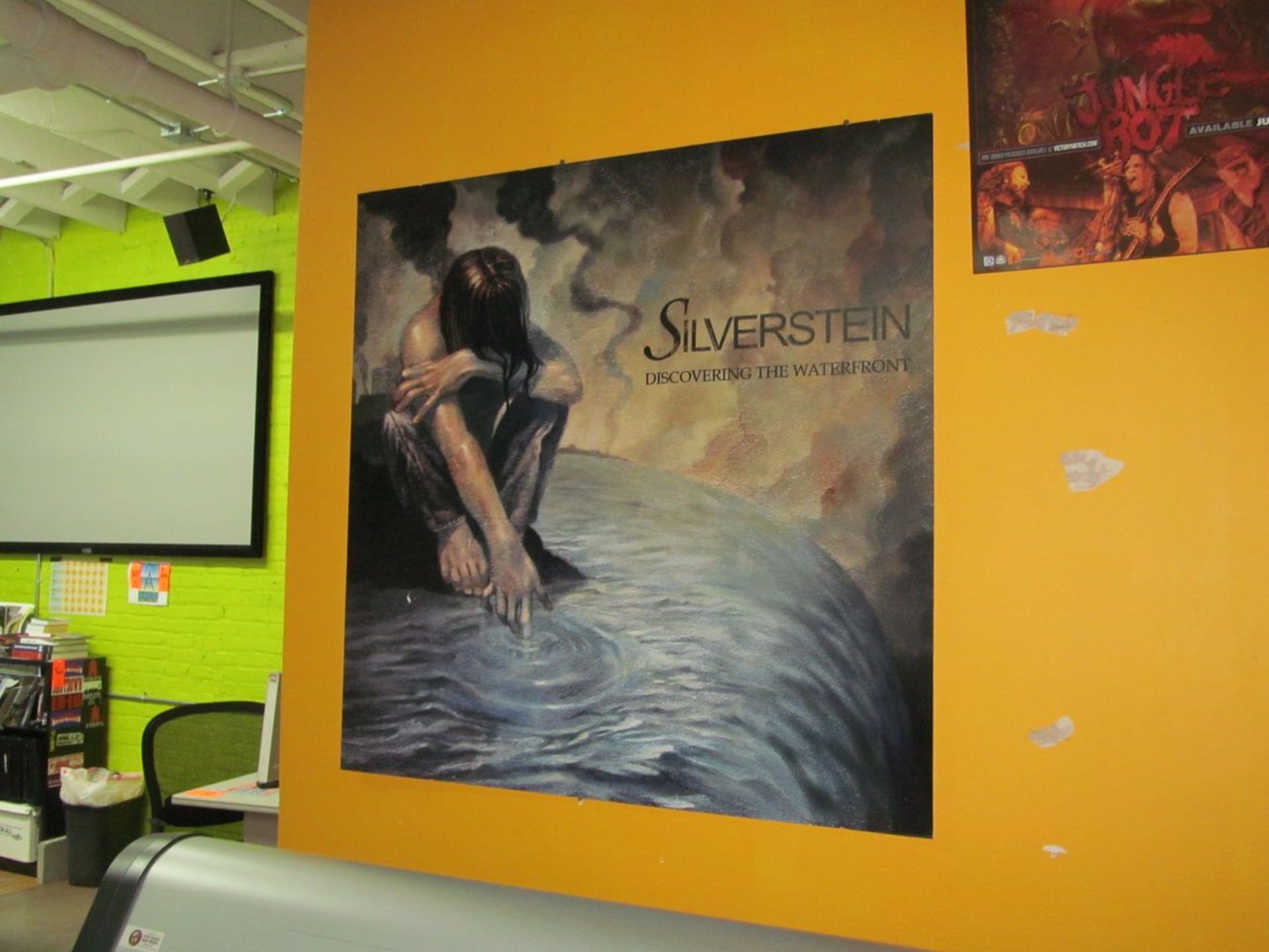 Lot - (1) Mirror and (3) Posters: Comeback Kid, Snapcase & Silverstein - Image 4 of 4