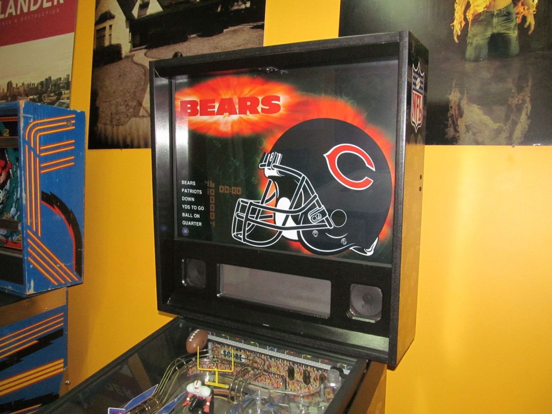 Stern Electronics "Chicago Bears" Pinball Machine (Sold - Subject to Approval) - Image 3 of 4