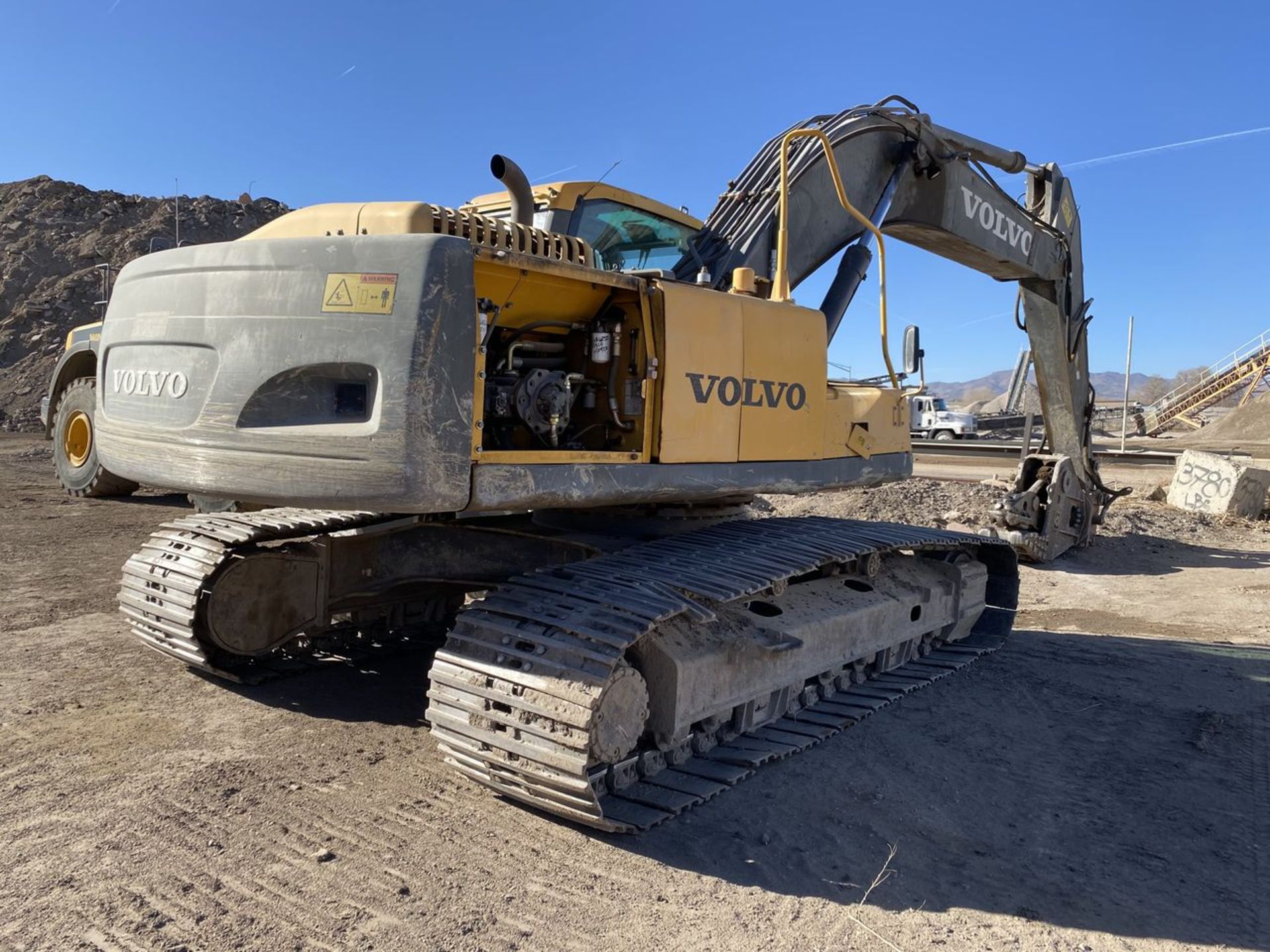 Volvo EC290B-LC Hydraulic Crawler Excavator, PIN: VCEC290CC00110744 (2008); with 6,433 Hours - Image 8 of 22