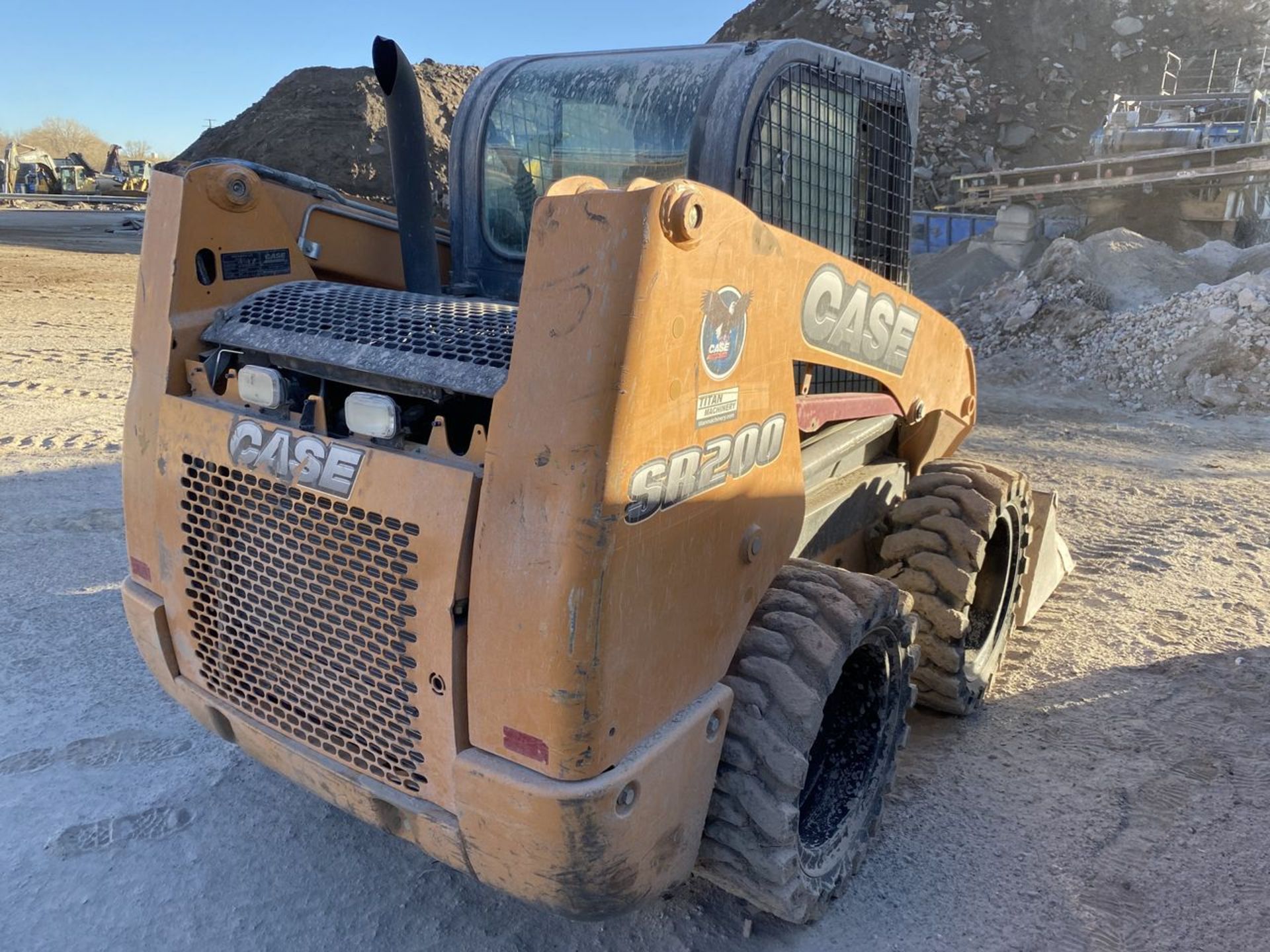 2012 Case SR200 Skid Steer Loader, PIN: JAFSR200ECM454037; with 4,277 Hours (at Time of - Image 5 of 11