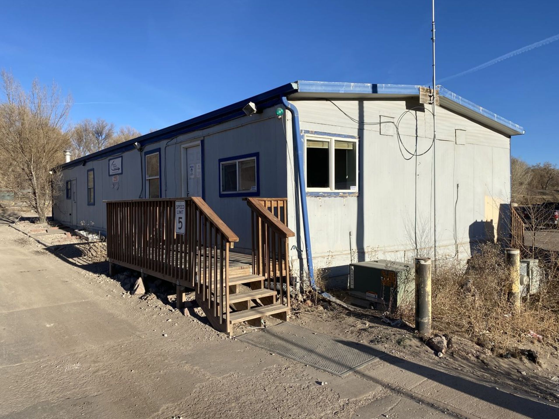 64 ft. x 24 ft. (approx.) Mobile Office Trailer, with Built-in Cabinets (Delayed Removal - Can be