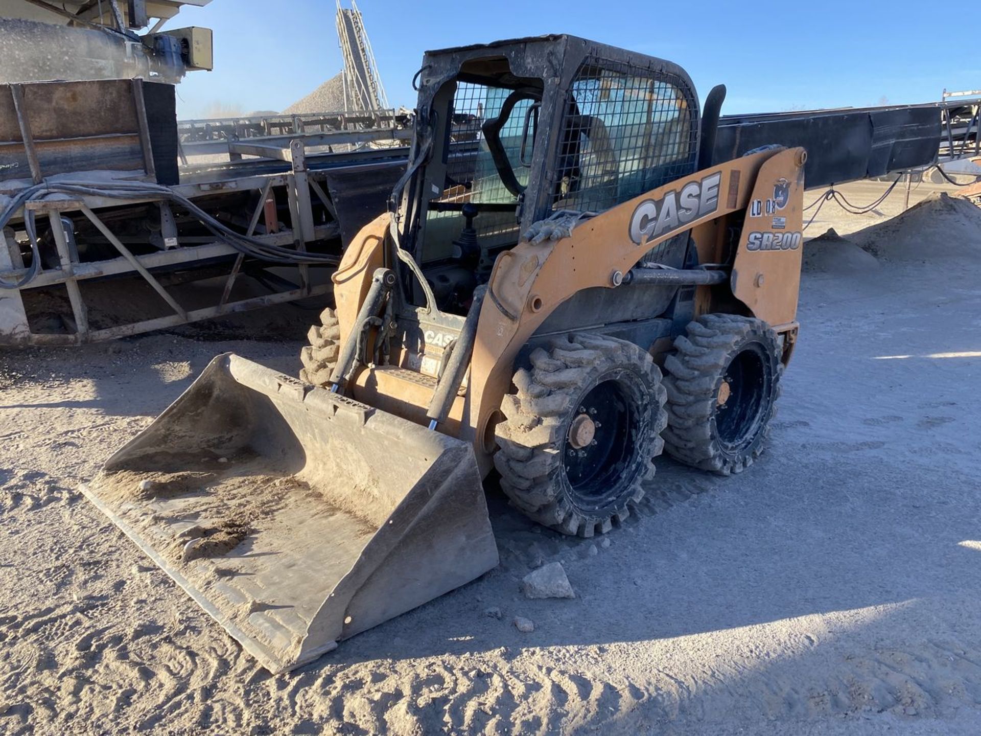 2012 Case SR200 Skid Steer Loader, PIN: JAFSR200ECM454037; with 4,277 Hours (at Time of - Image 7 of 11