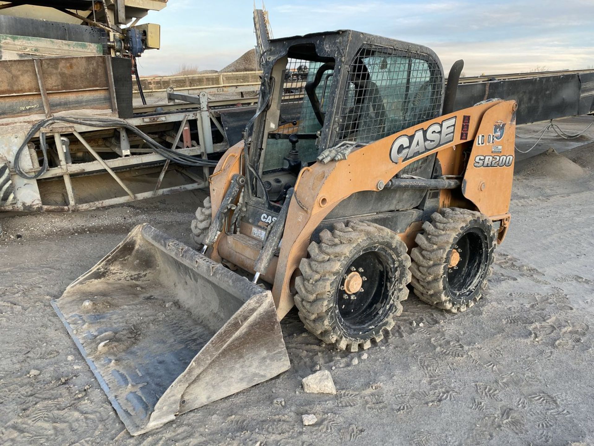 2012 Case SR200 Skid Steer Loader, PIN: JAFSR200ECM454037; with 4,277 Hours (at Time of