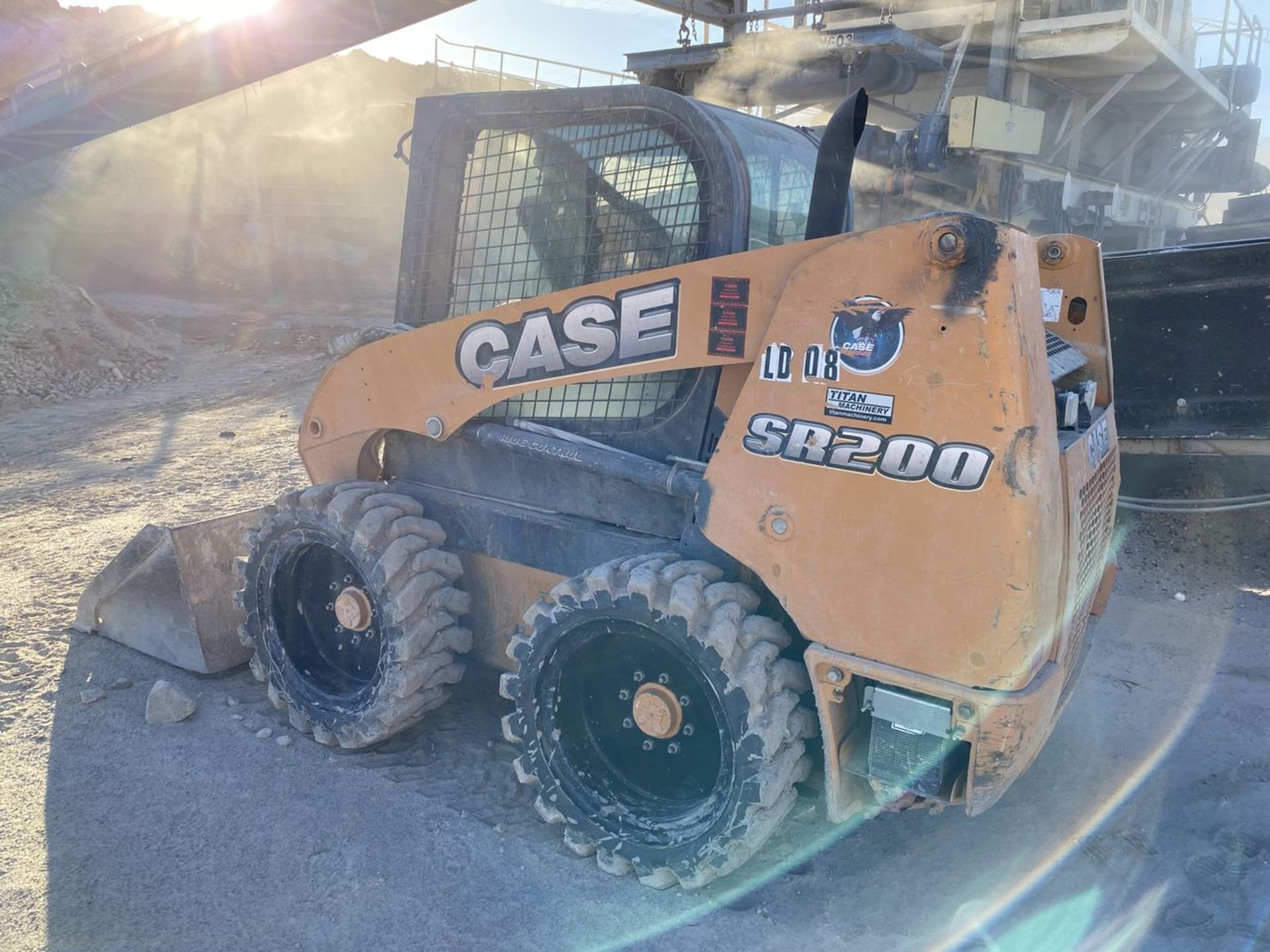 2012 Case SR200 Skid Steer Loader, PIN: JAFSR200ECM454037; with 4,277 Hours (at Time of - Image 6 of 11