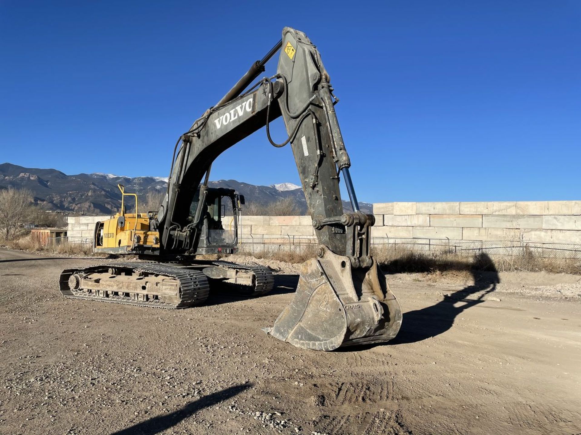 Volvo EC290B-LC Hydraulic Crawler Excavator, PIN: VCEC290CC00110744 (2008); with 6,433 Hours