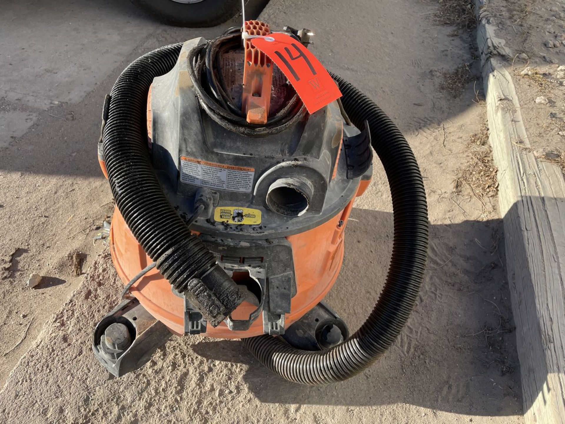 Ridgid Model NXT Wet and Dry Shop Vac