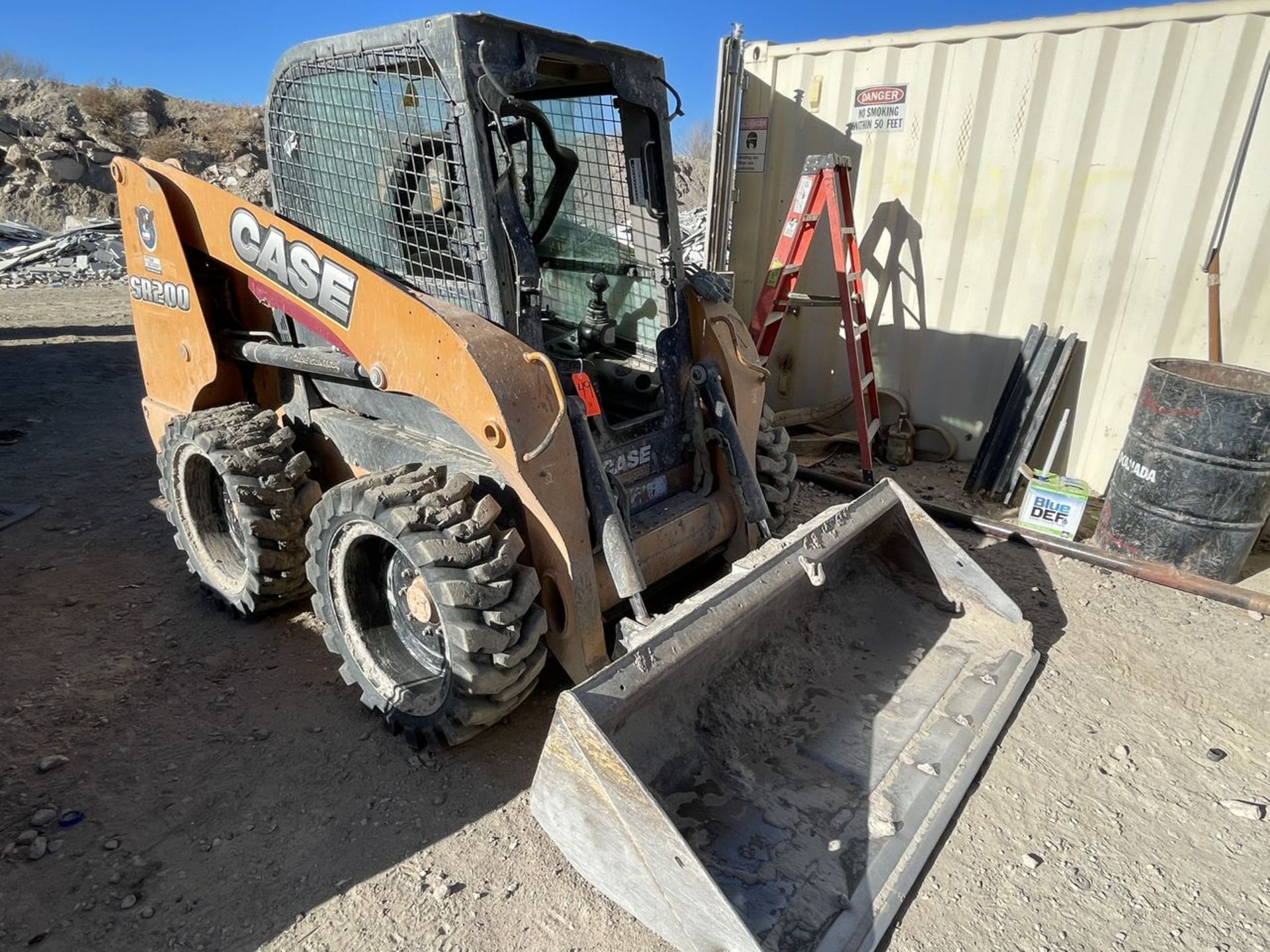 2012 Case SR200 Skid Steer Loader, PIN: JAFSR200ECM454037; with 4,277 Hours (at Time of - Image 2 of 11